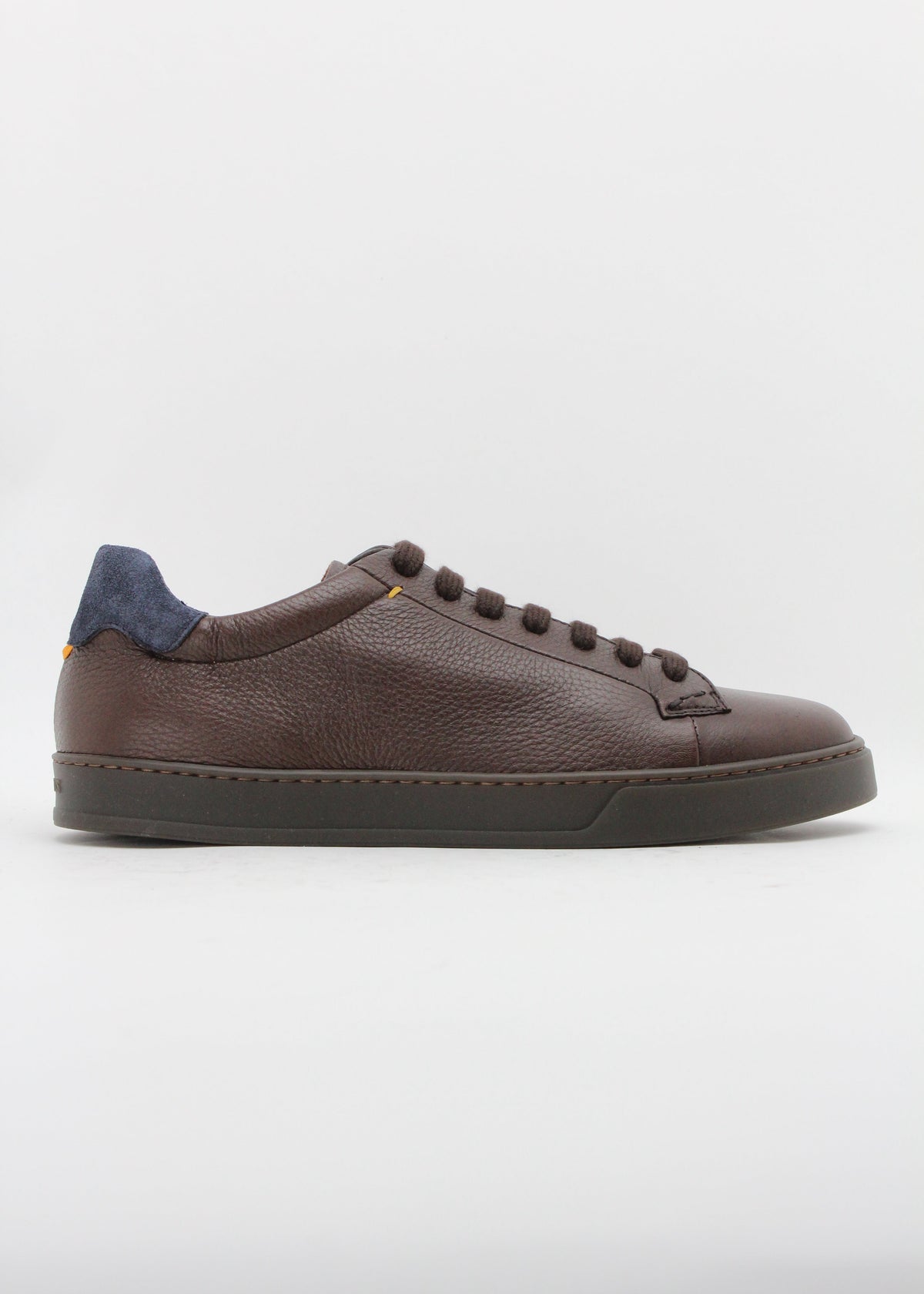 DU3552SPENPF884OM00 SNEAKER Spencer – Testa di Moro con dettaglio posteriore blu