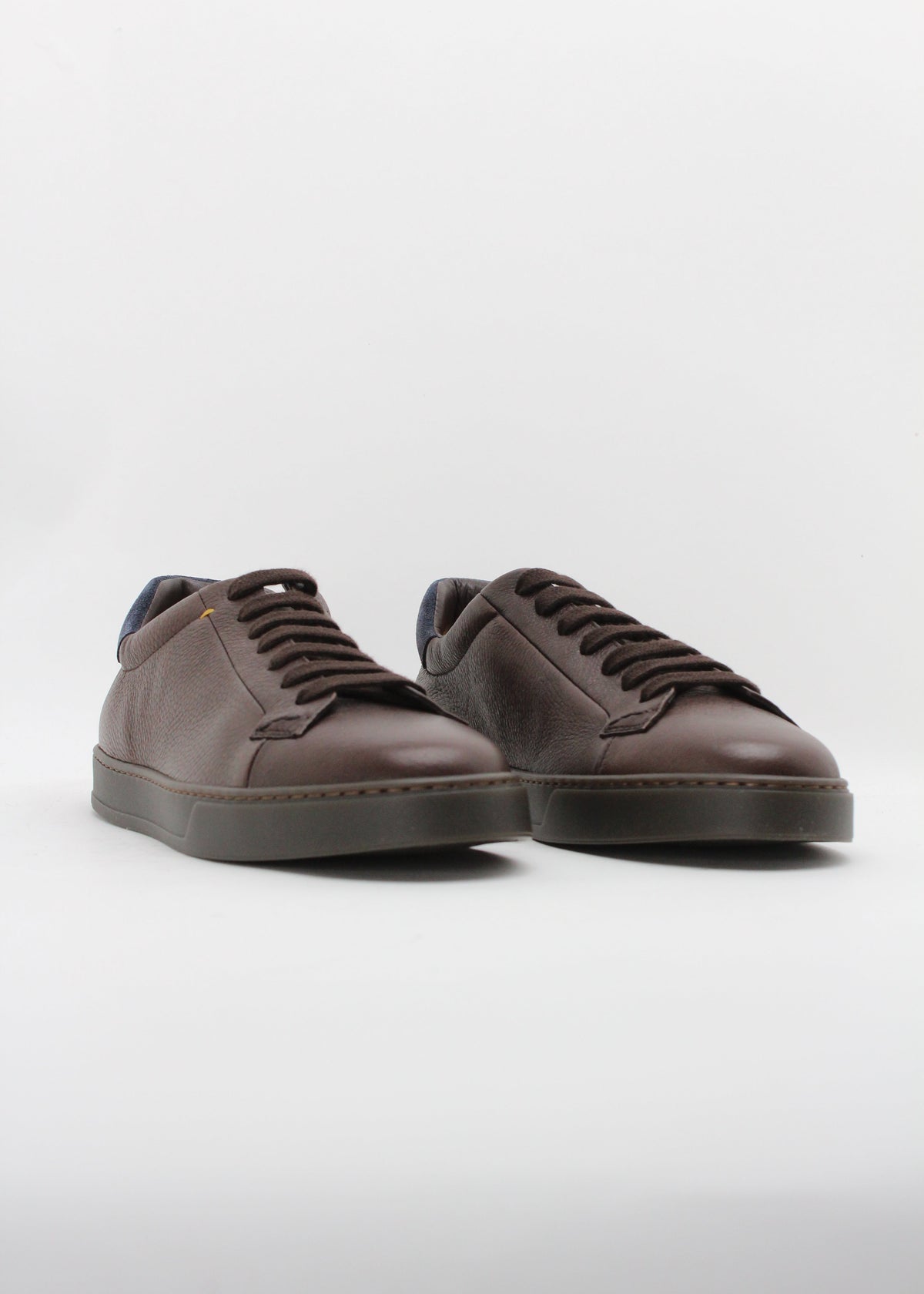 DU3552SPENPF884OM00 SNEAKER Spencer – Testa di Moro con dettaglio posteriore blu