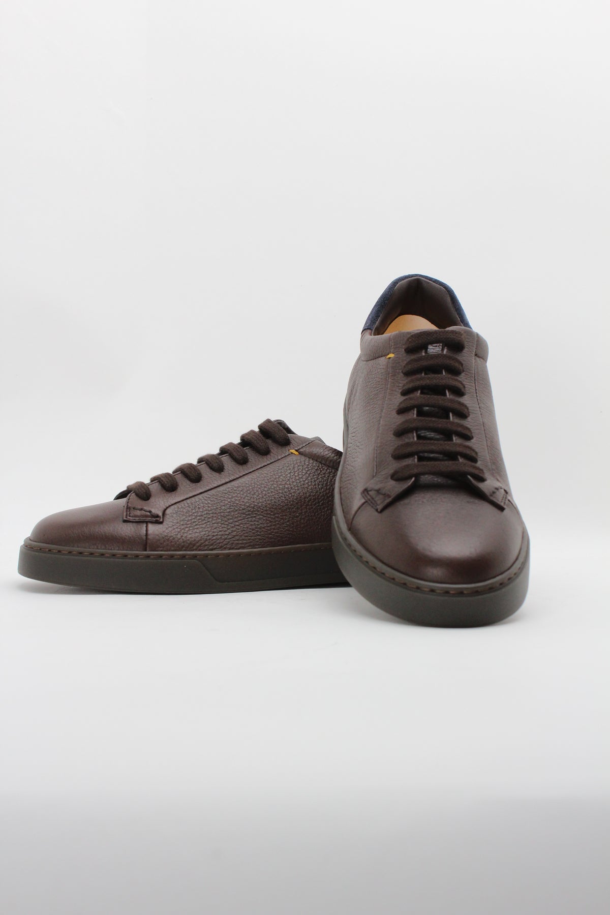 DU3552SPENPF884OM00 SNEAKER Spencer – Testa di Moro con dettaglio posteriore blu