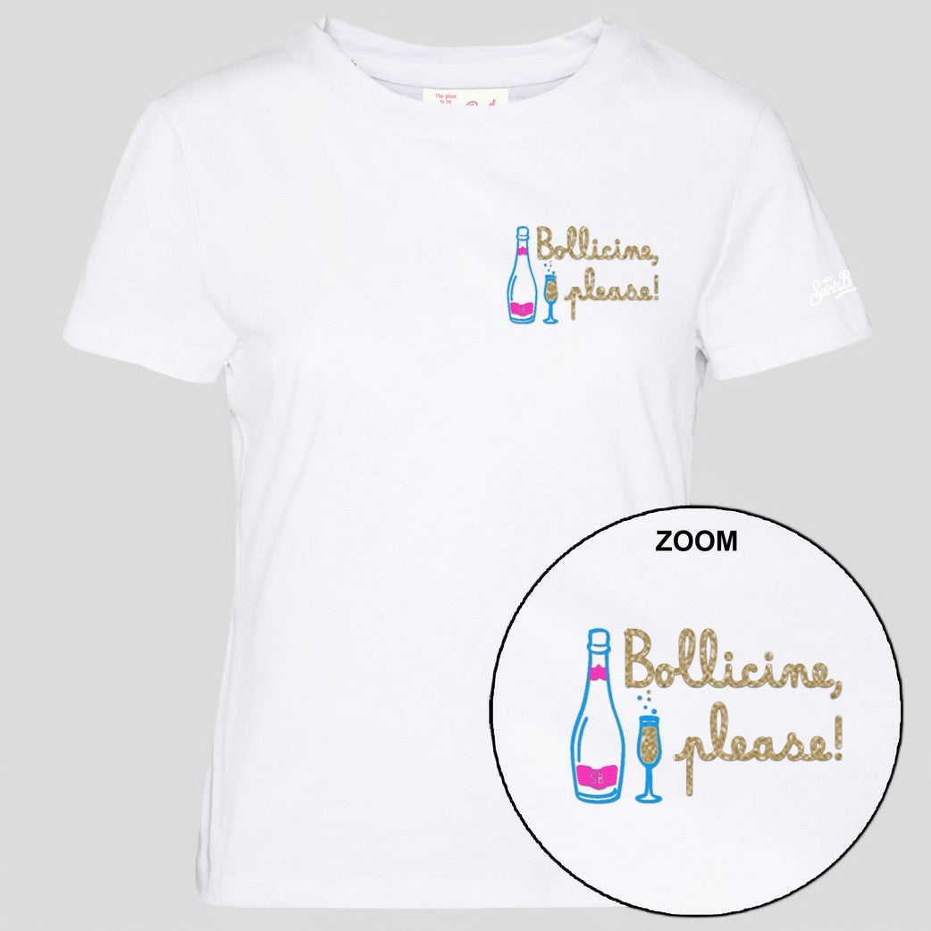 EMI0001-05996H TSHIRT EMILIE- BOLLICINE PLEASE 01N EMB