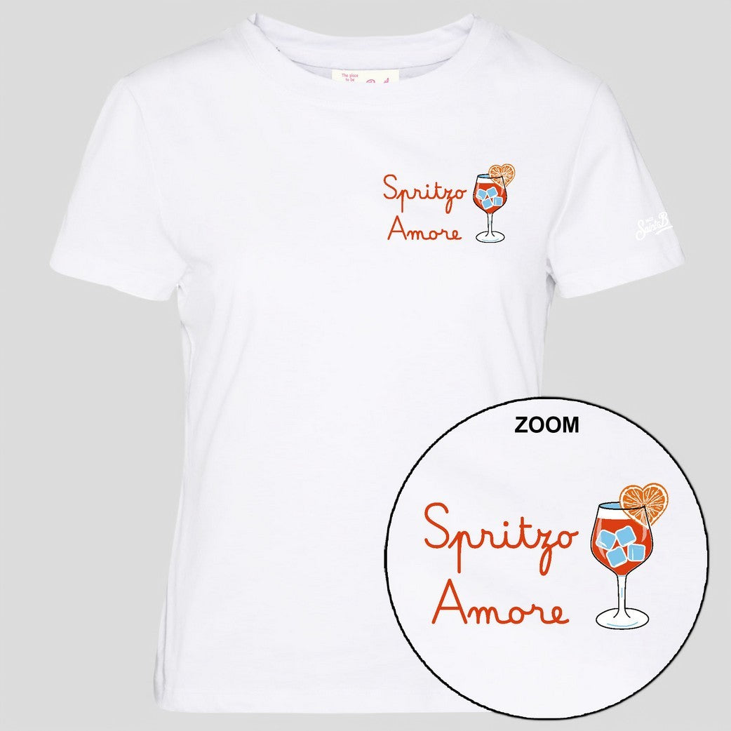 EMI0001-03389H TSHIRT EMILIE- SPRITZO AMORE 01N EMB