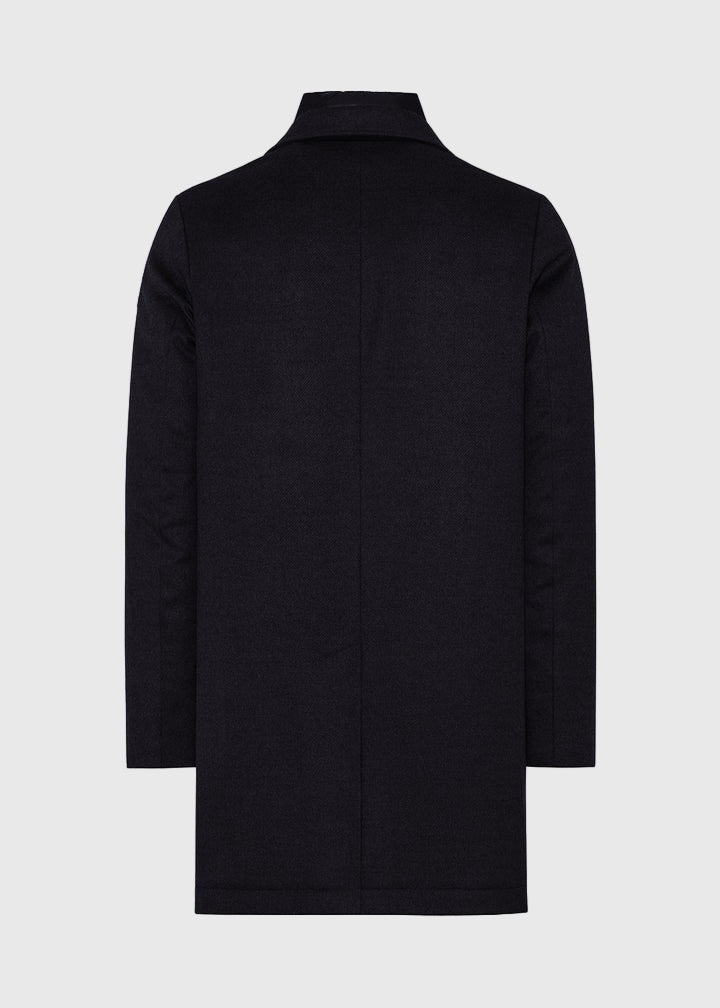 FW25-FONDO-PRATO CAPPOTTO UOMO COLORE MARRONE EBANO
