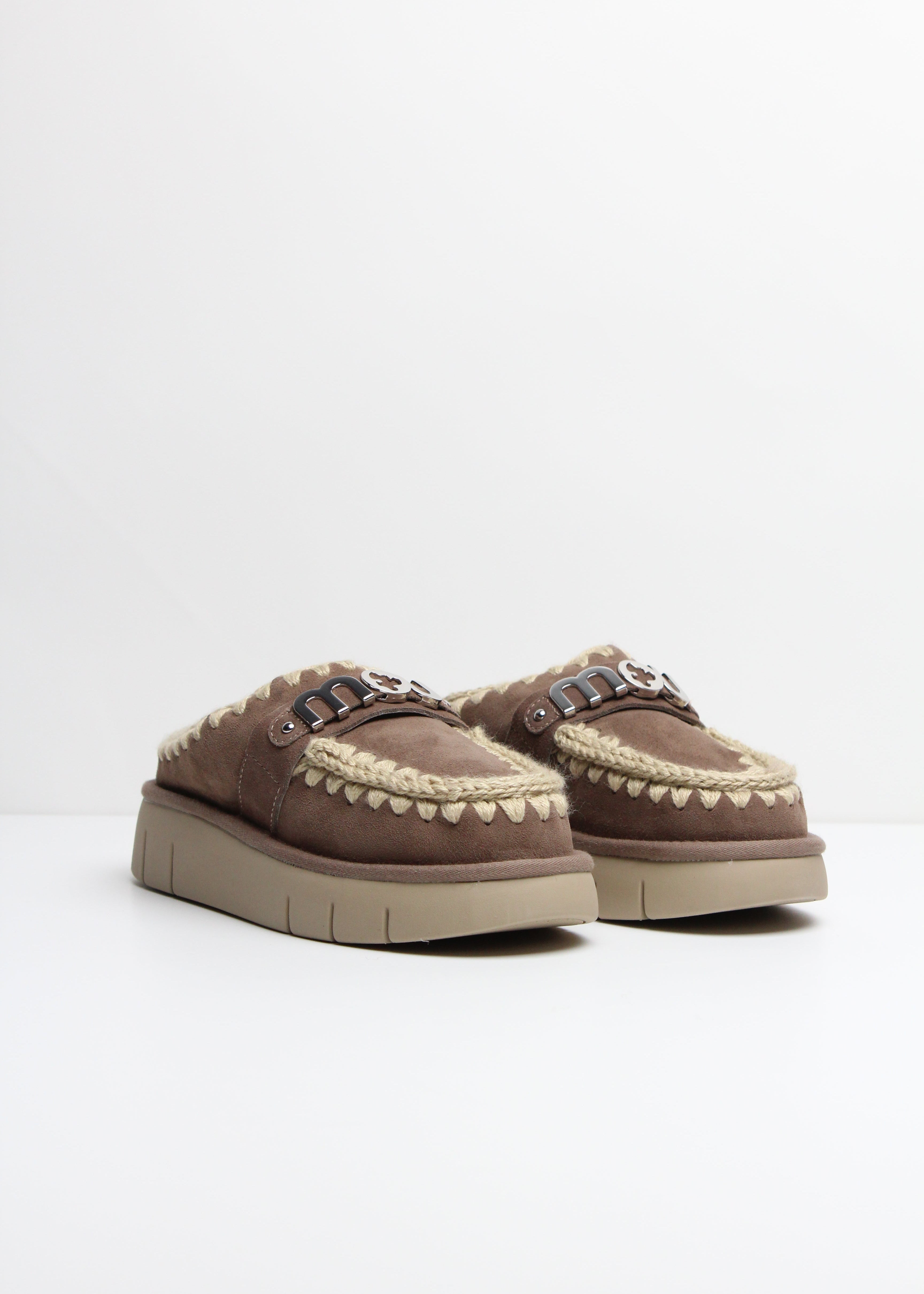 FW25-MU-FW531001A BOUNCE CLOG METAL LOGO COLORE GRIGIO