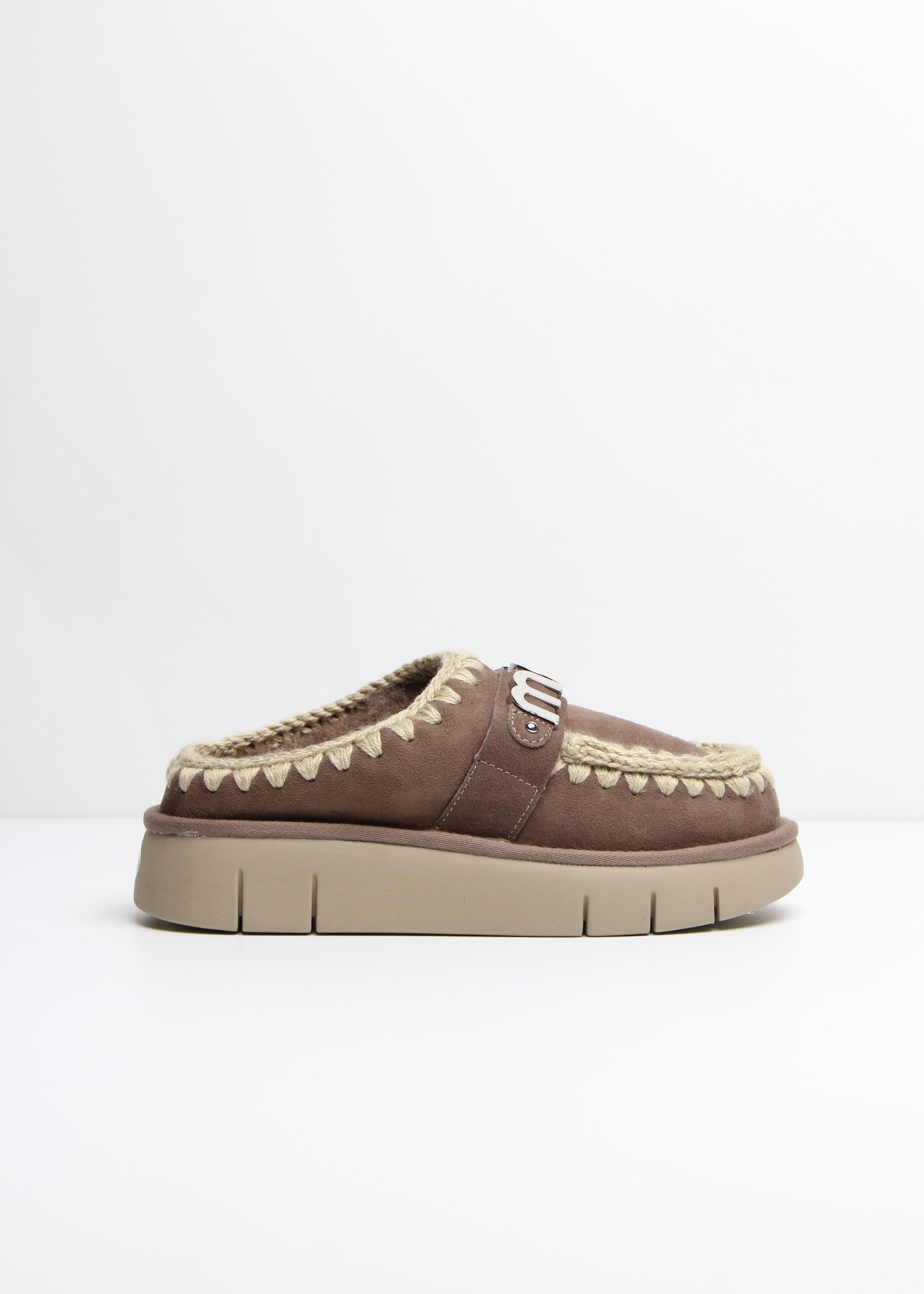 FW25-MU-FW531001A BOUNCE CLOG METAL LOGO COLORE GRIGIO