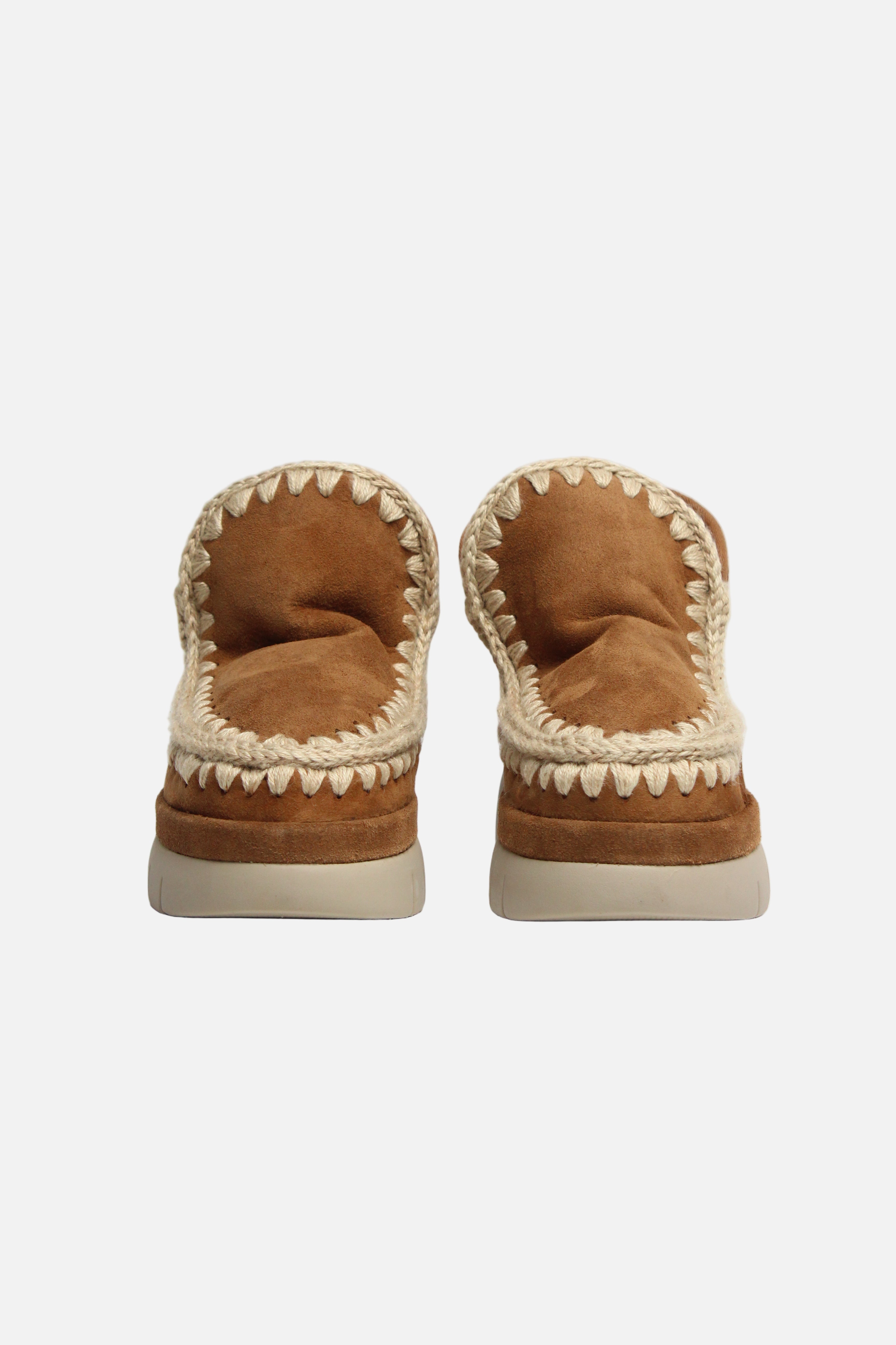 FW25-MU-FW751000A BOUNCE WELT SNEAKER SUEDE COLORE COGNAC