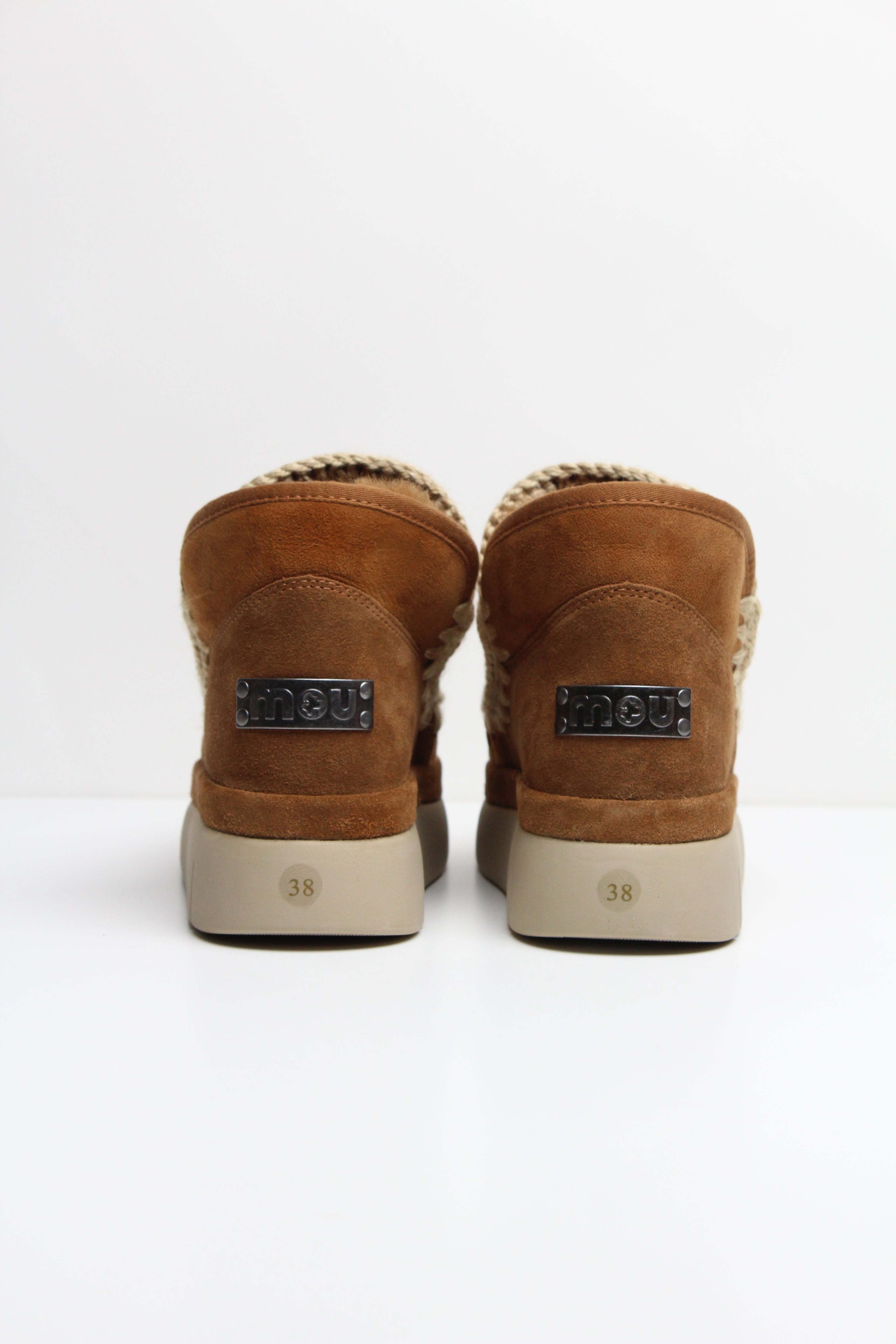 FW25-MU-FW751000A BOUNCE WELT SNEAKER SUEDE COLORE COGNAC