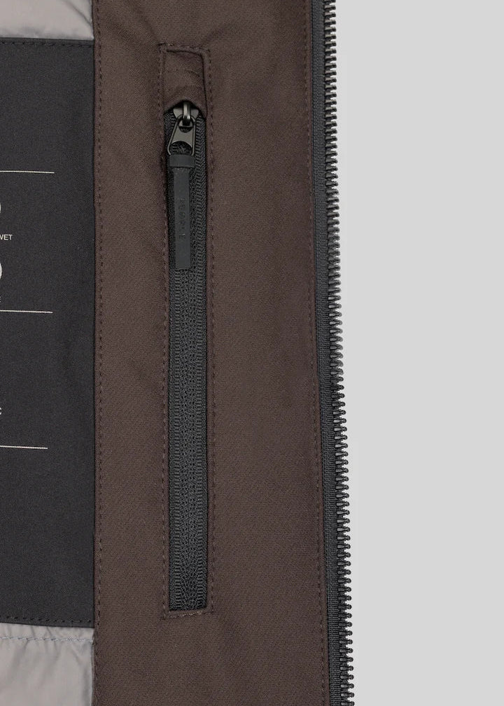 FW25-HANEDA PM981 CAPO SPALLA UOMO COL BROWN
