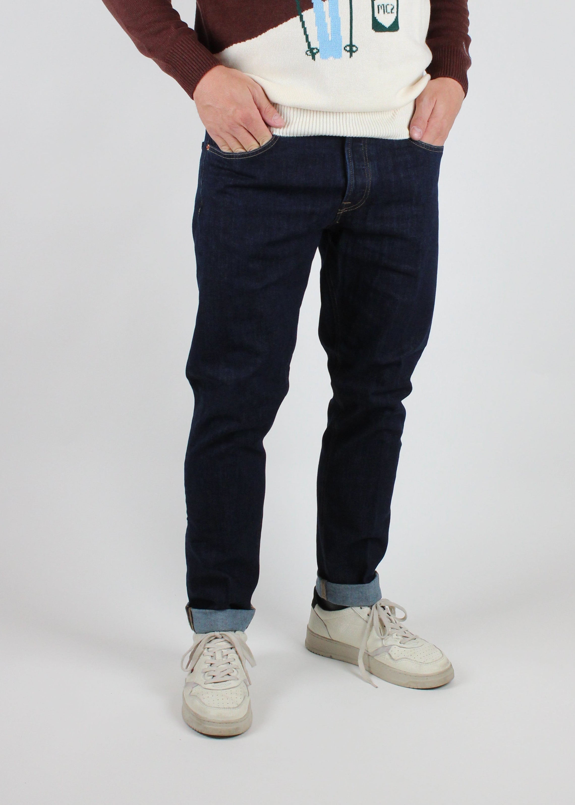 FW25-UP563-DS0257U-LH1-800 JEANS ICON IN DENIM SCURO