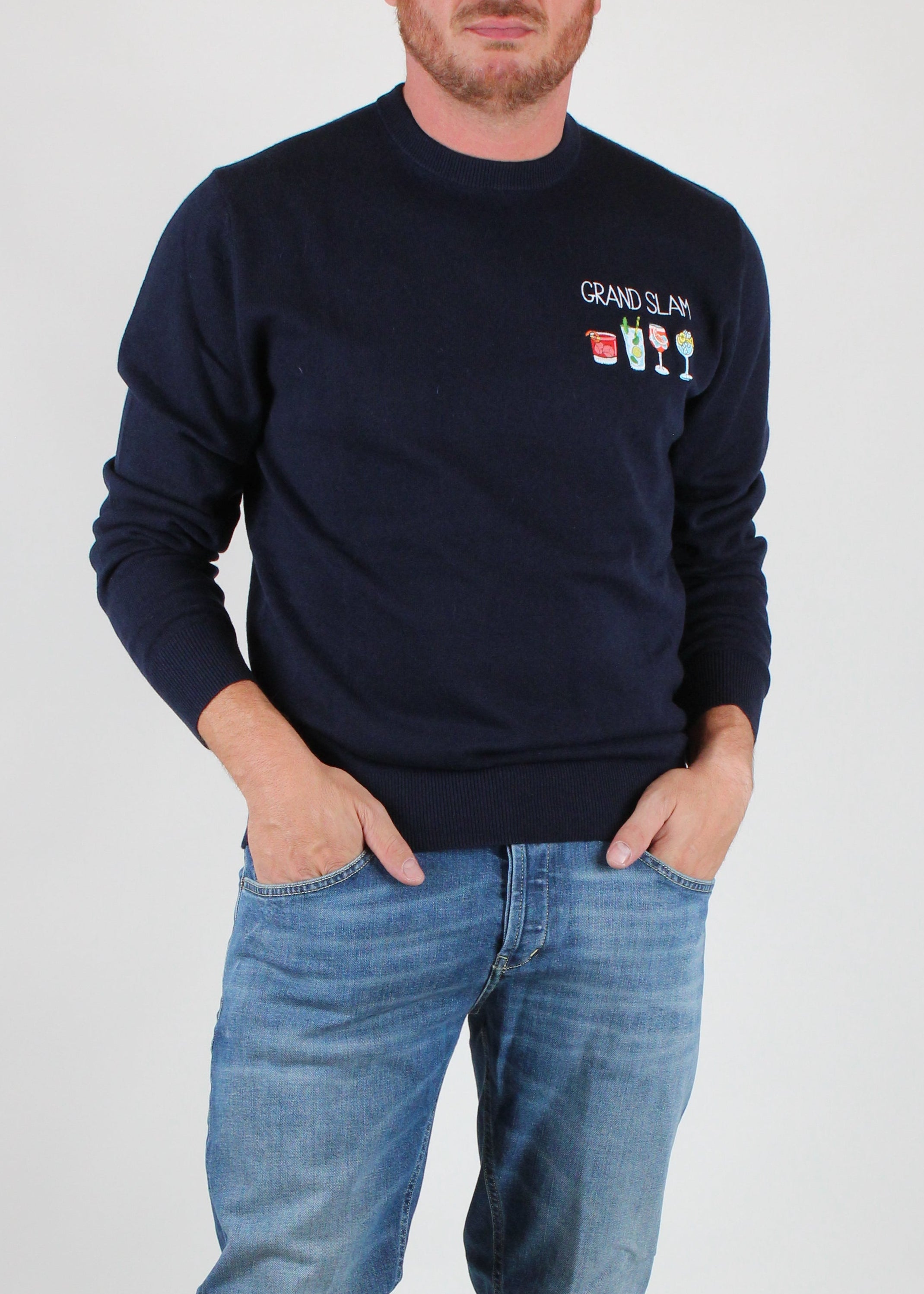 FW25-HER0024-03491I MAGLIONE UOMO HERON LIGHT -EMBRY GRAND SLAM 61