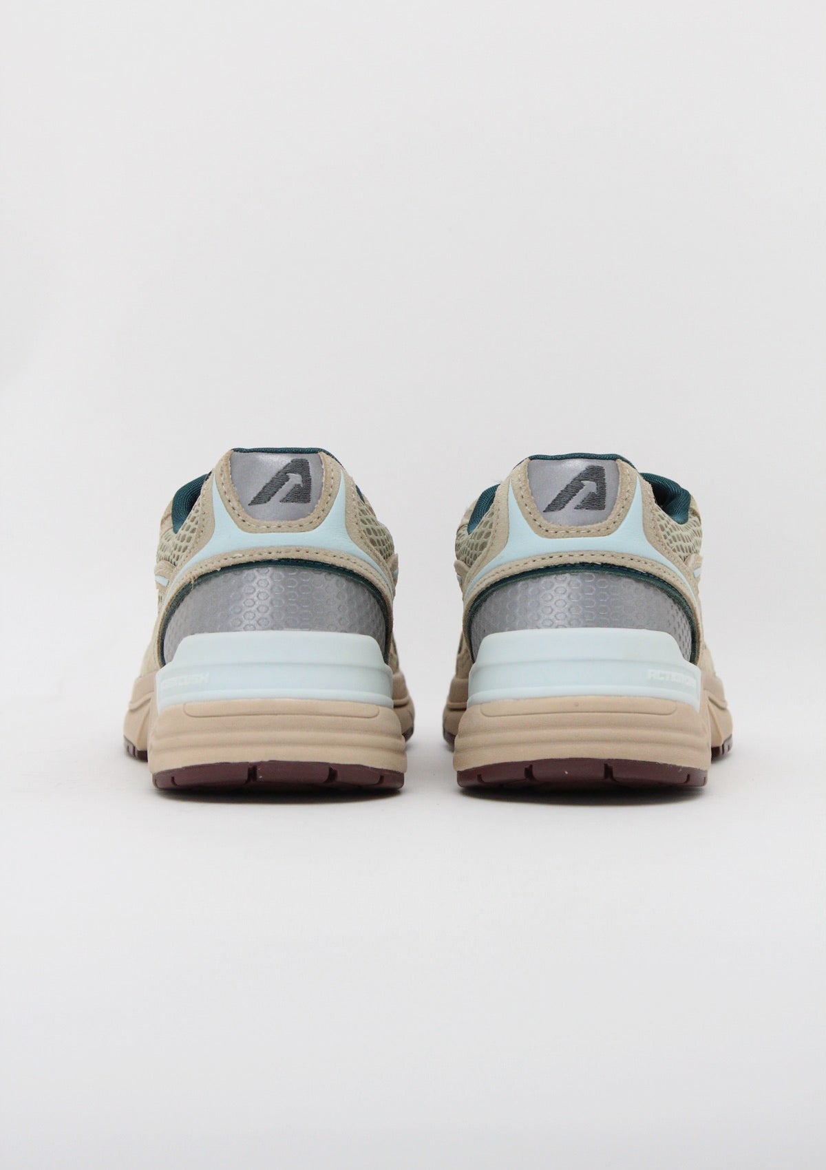 HYLW CI04 SNEAKERS DONNA AUTRY HYPERWAY - BEIGE / CELESTE / VERDE / BORDEAUX