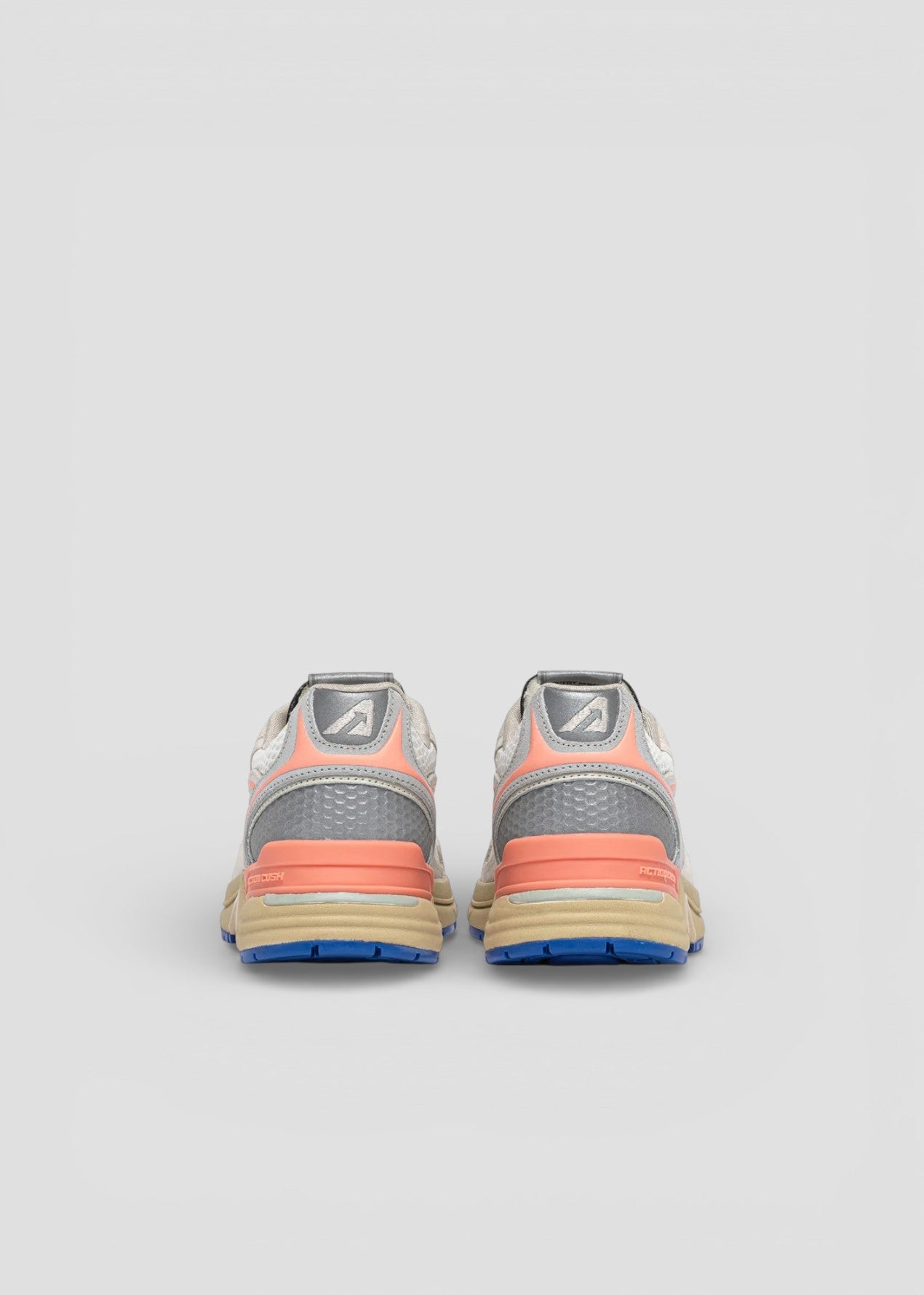 HYLW-HU02 SNEAKERS DONNA HYPERWAY MESH/SUEDE WHITE/PEACH PINK