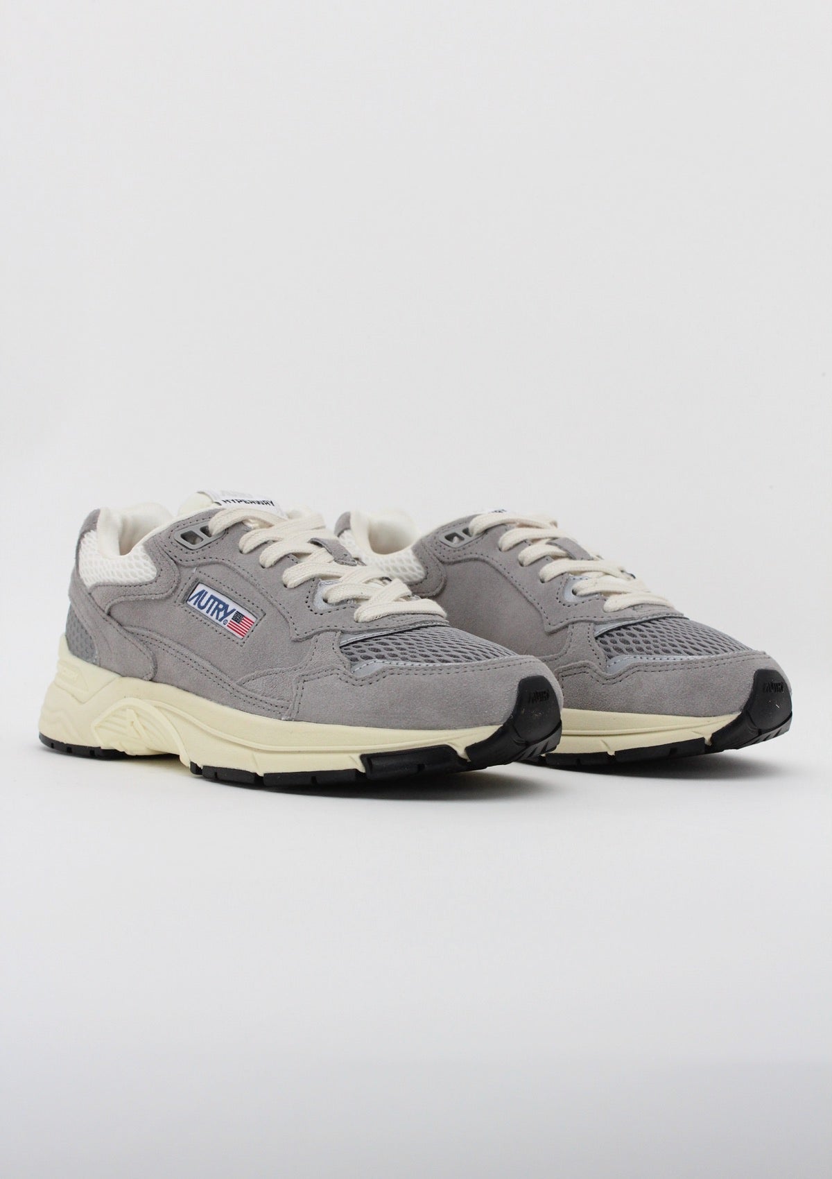 HYLW UM15 SNEAKERS DONNA AUTRY HYPERWAY - GRIGIO / CREMA / ARGENTO