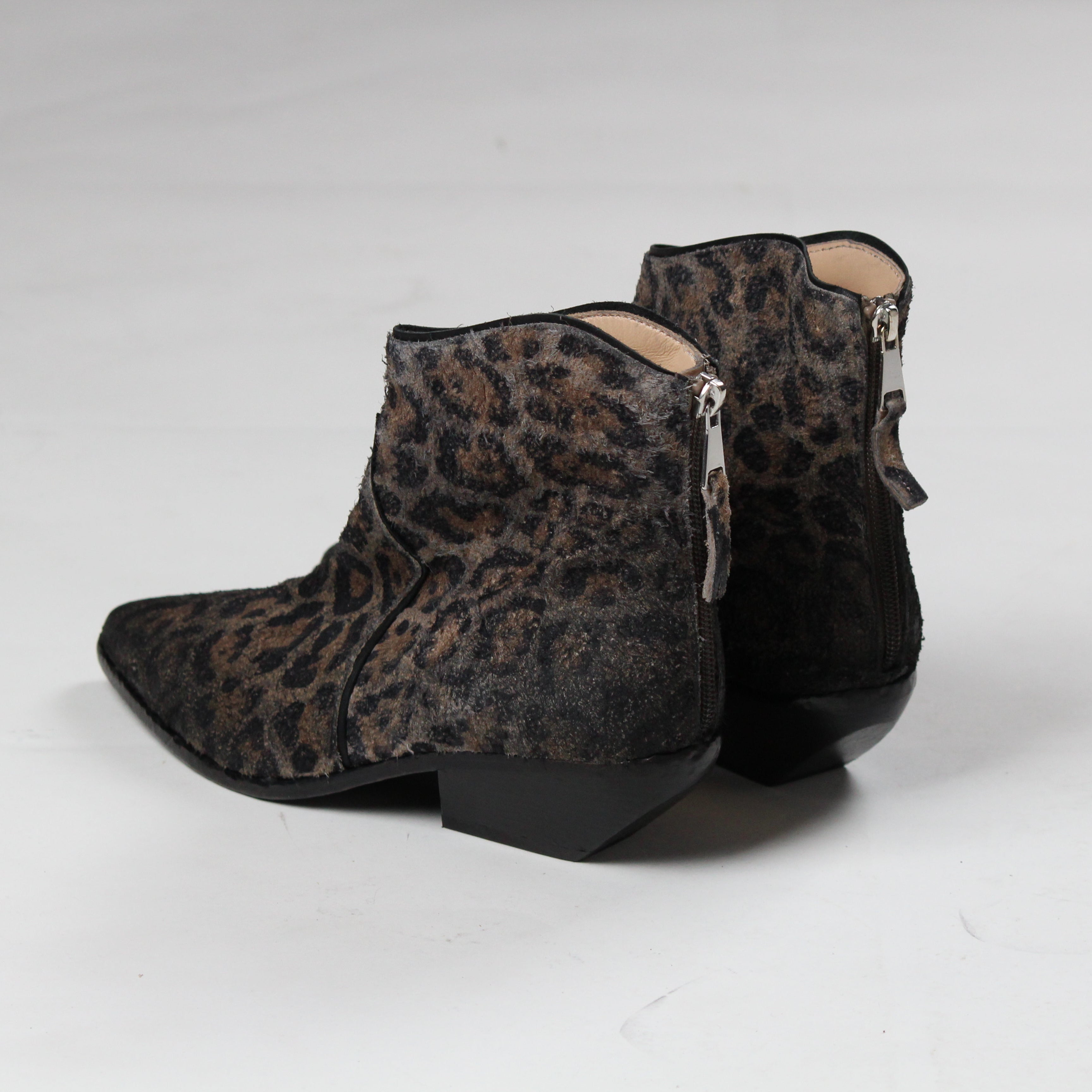E4236 TRONCHETTO SCAMOSCIATO LEOPARD