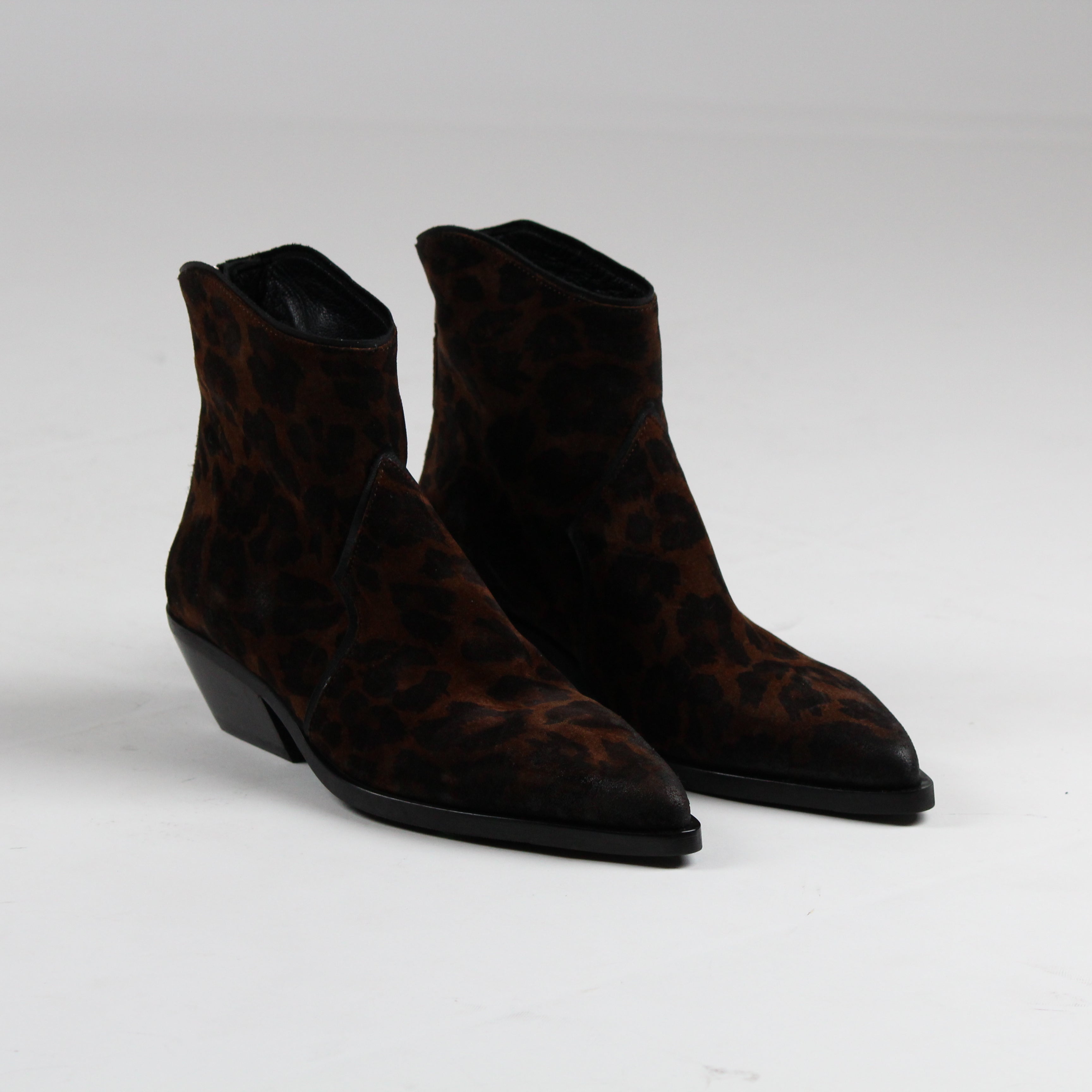 E4023 TrONCHETTO TEXANO BASSO LEOPARD