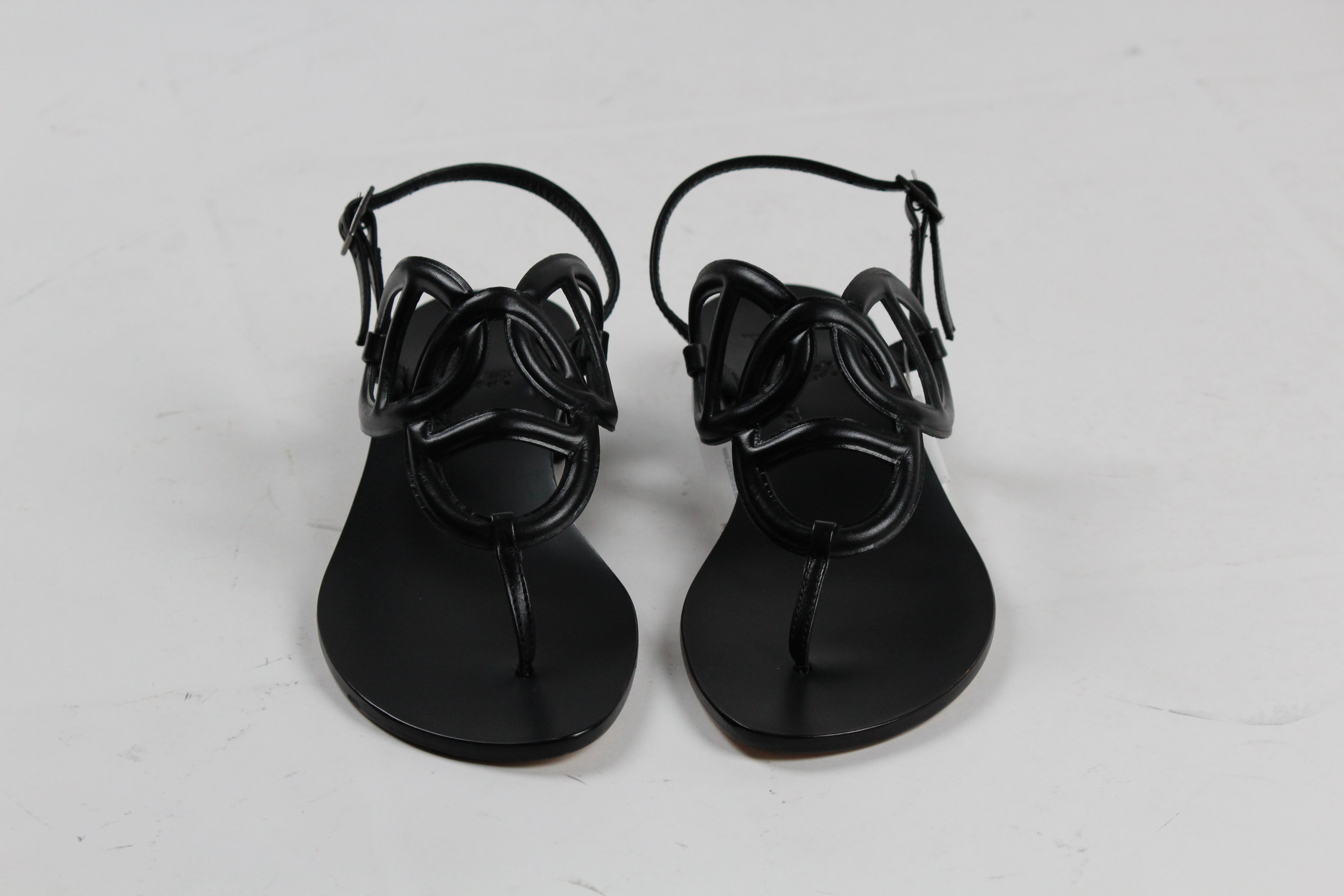 SS25-3311/C-T20 SANDALO CAPRESE IN NAPPA NERO