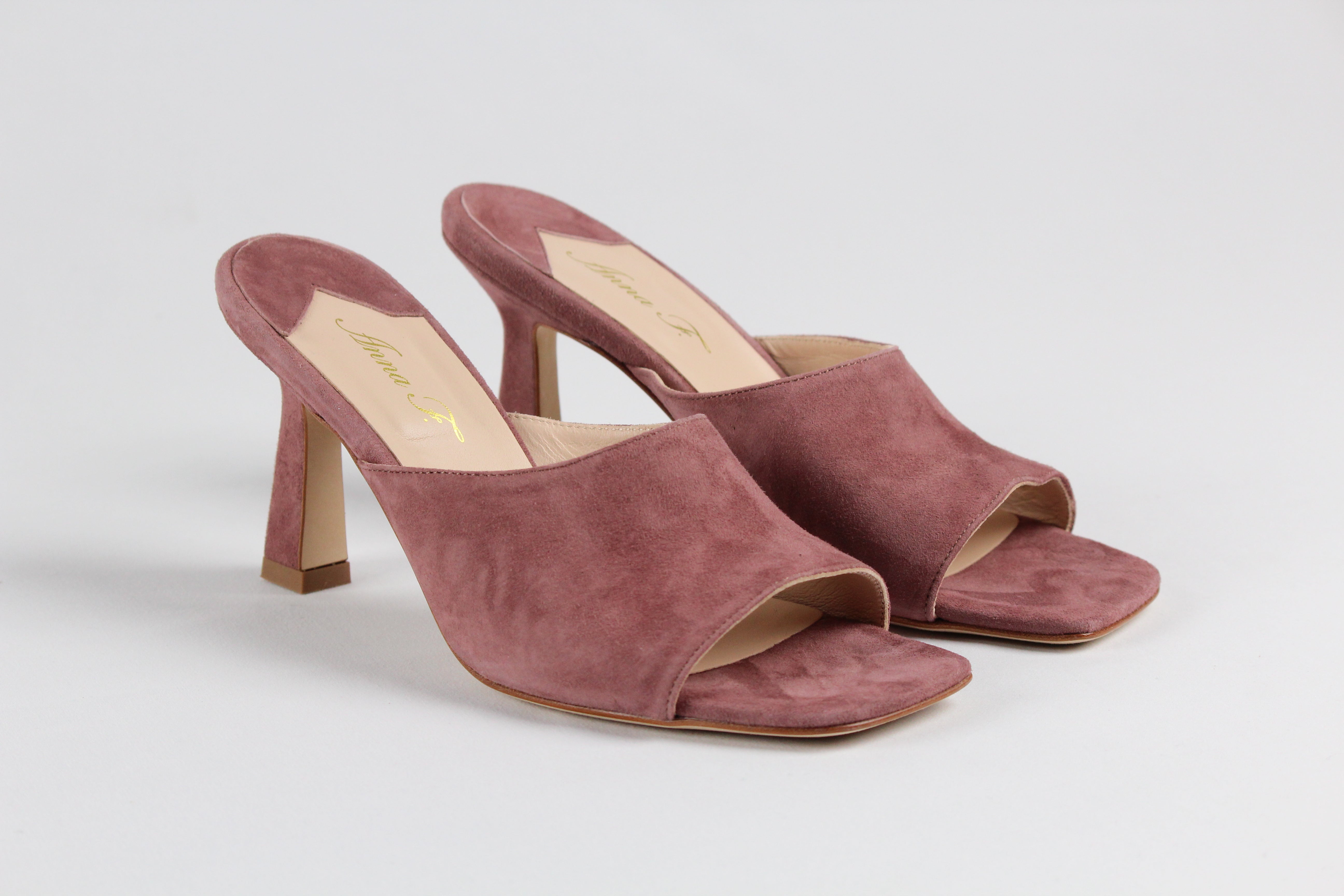 33327 MULES IN CAMOSCIO ROSA ANTICO