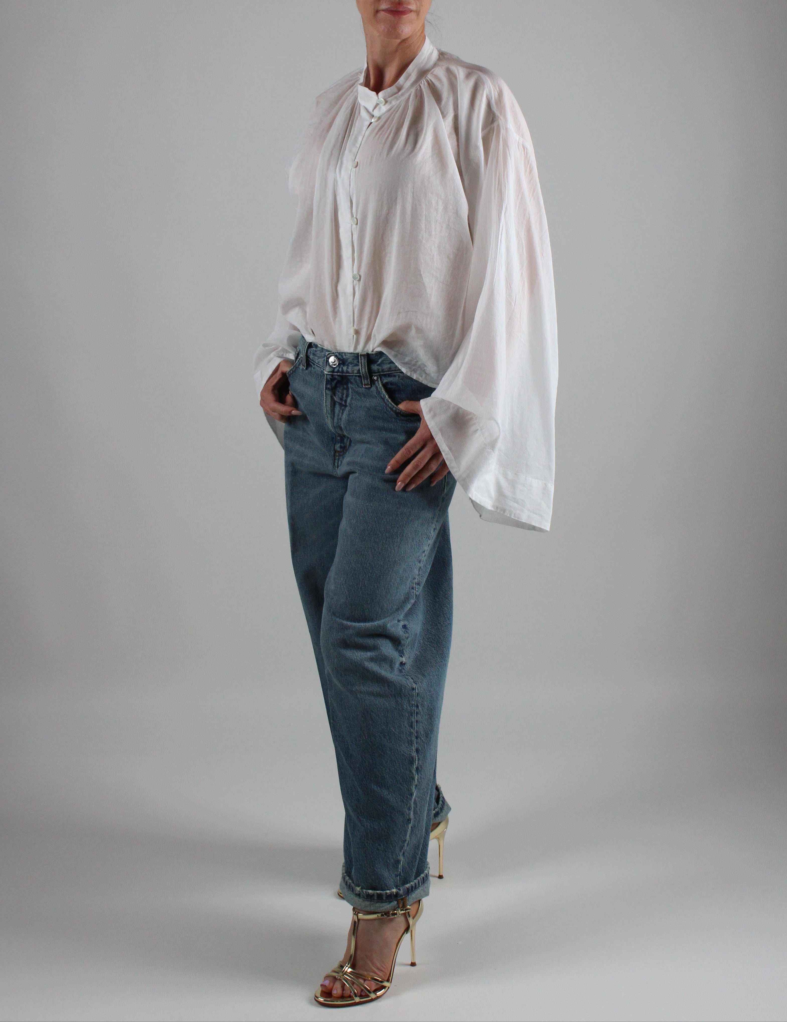SS25-ENA01-J14-EP01 JEANS CARROT NINE IN THE MORNING - MODELLO MILENA