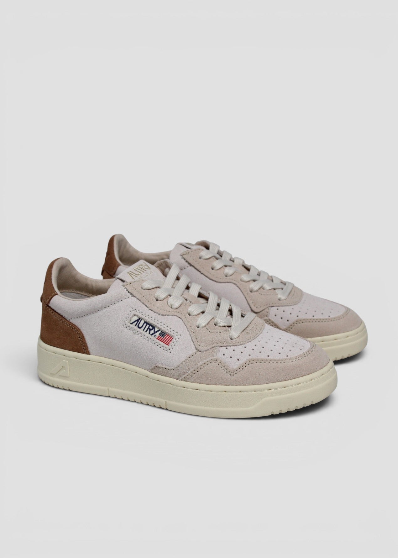 AULW-TS01 SNEAKERS DONNA MEDALIST TRIC/SUEDE SND/CIGAR