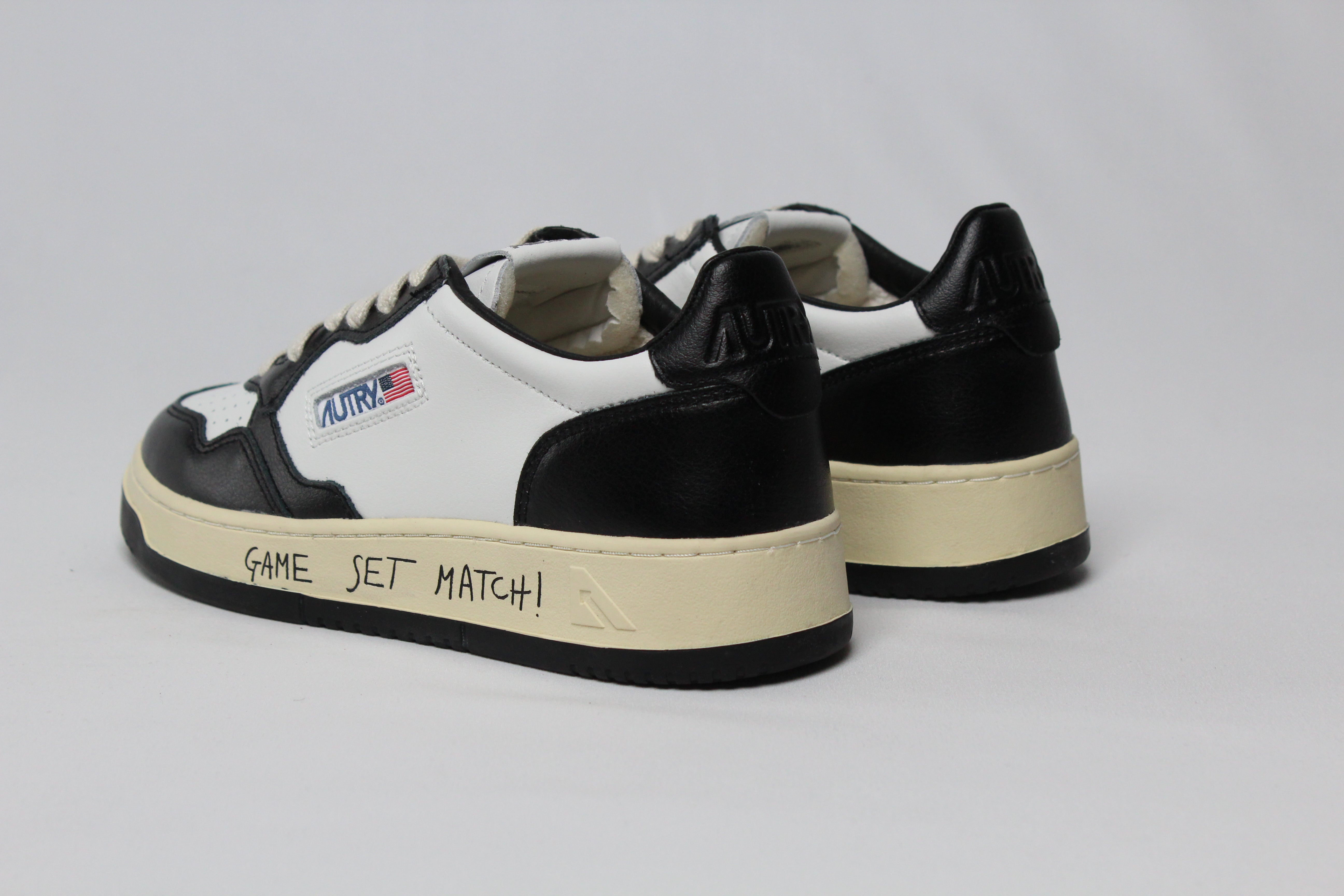 AI/SS25 AULW-BH02 SNEAKERS MEDALIST MATCH/BIC WHT/BLACK