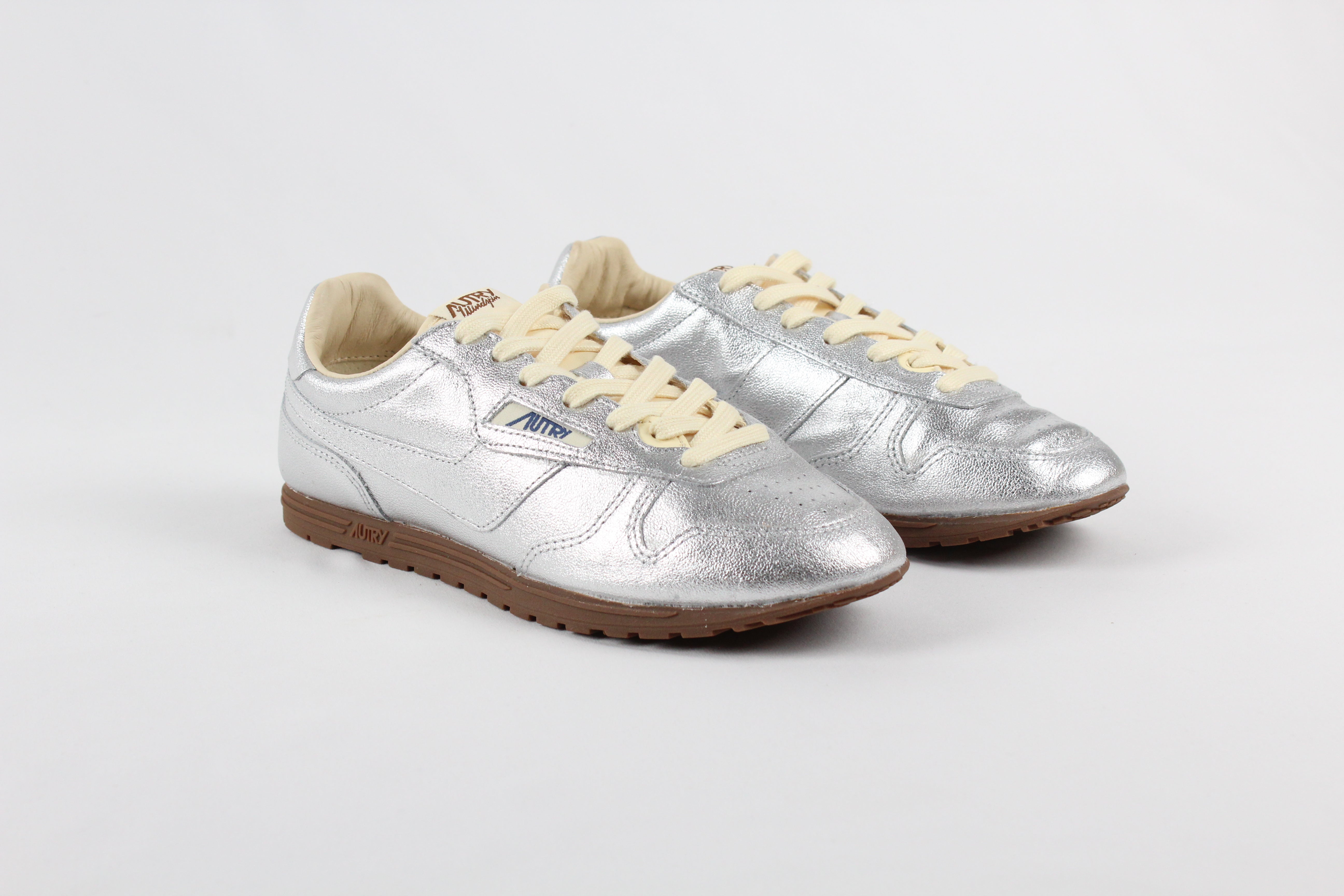 AI/SS25 WSLW-TO01 SNEAKERS WINDSPIN LAMLEA/NYL SILV/IVORY