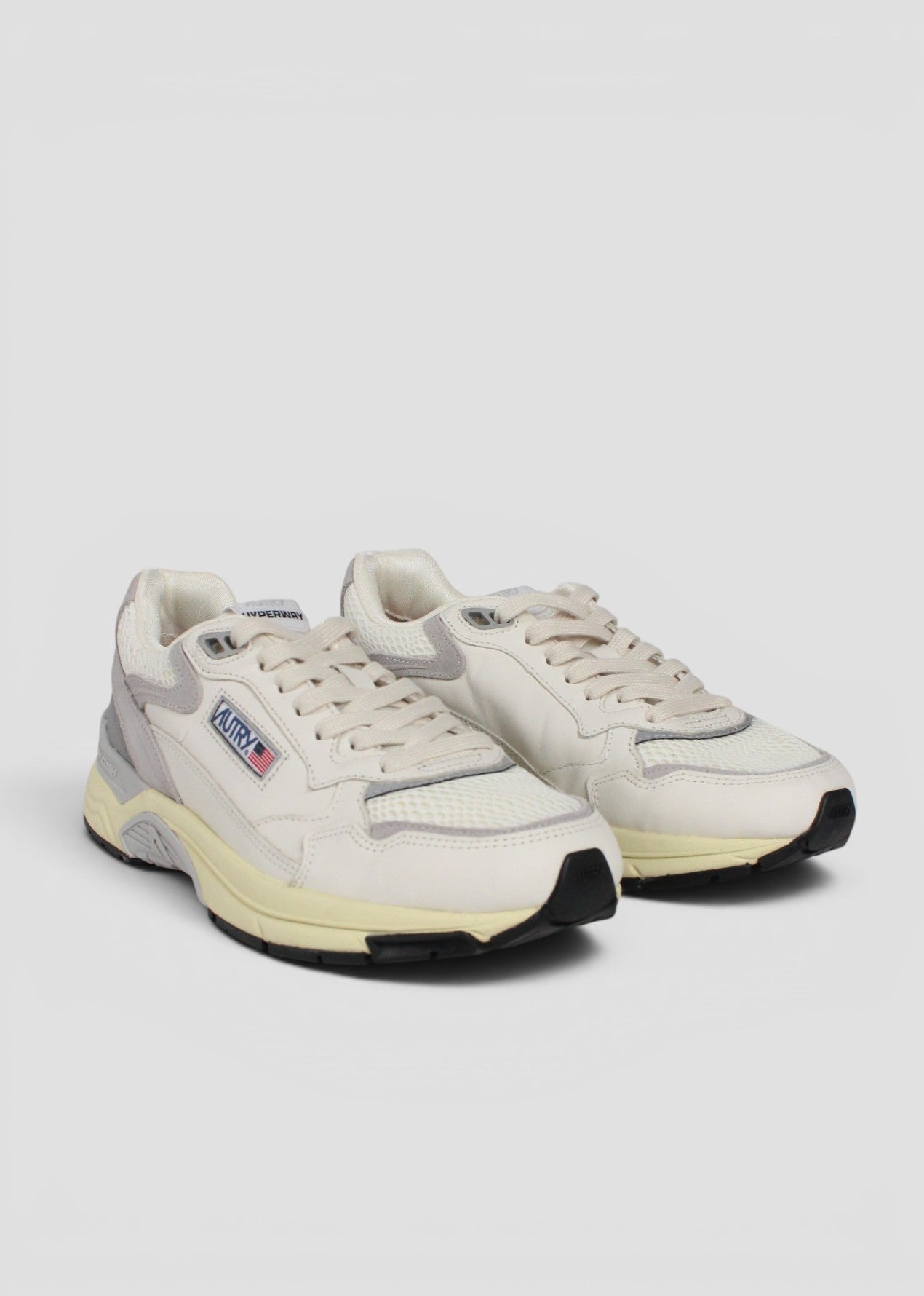 HYLM-GN01 SNEAKERS HUPERWAY GOASUE/MESH WHT/GREY