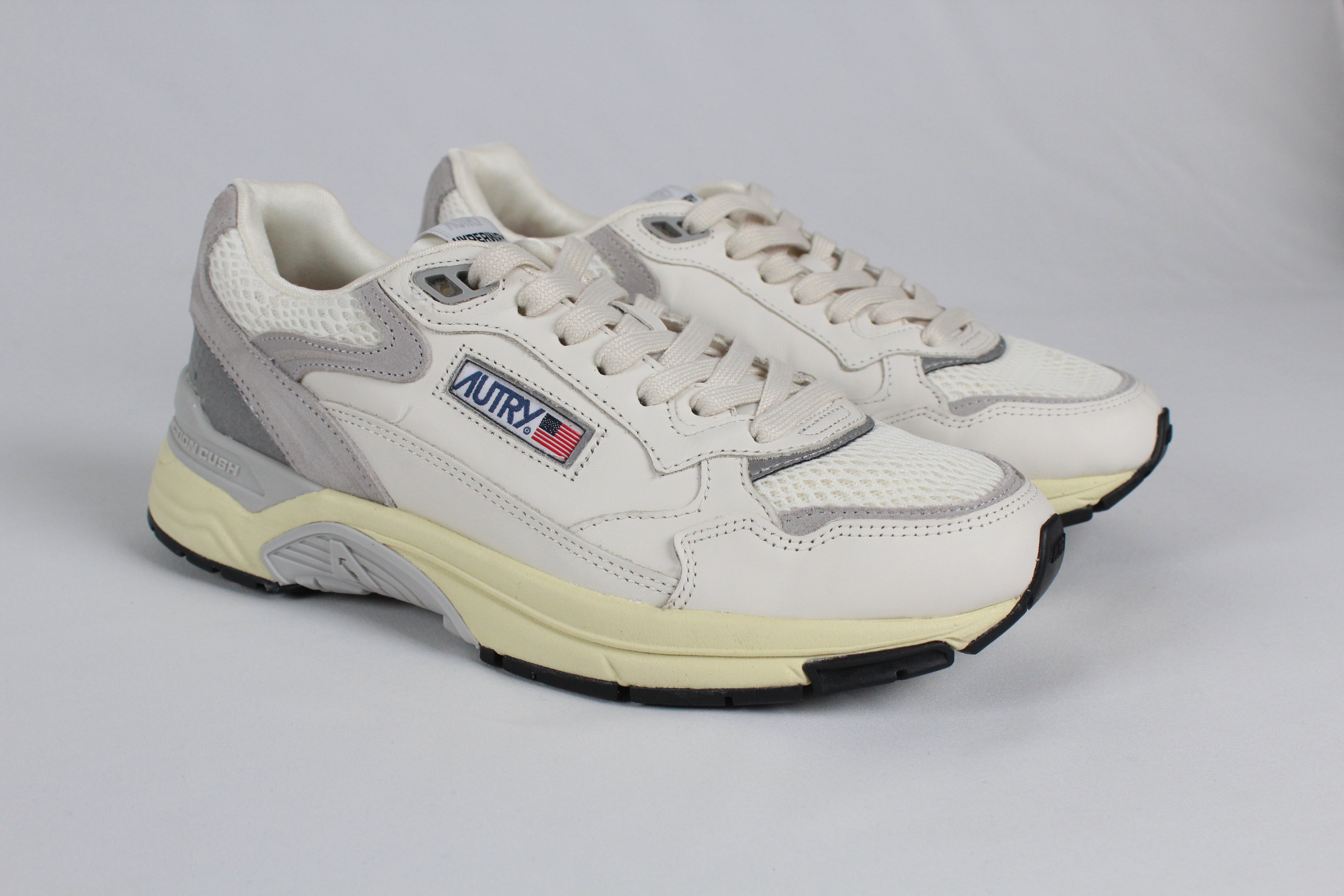 AI/SS25 HYLM-GN01 SNEAKERS HUPERWAY GOASUE/MESH WHT/GREY