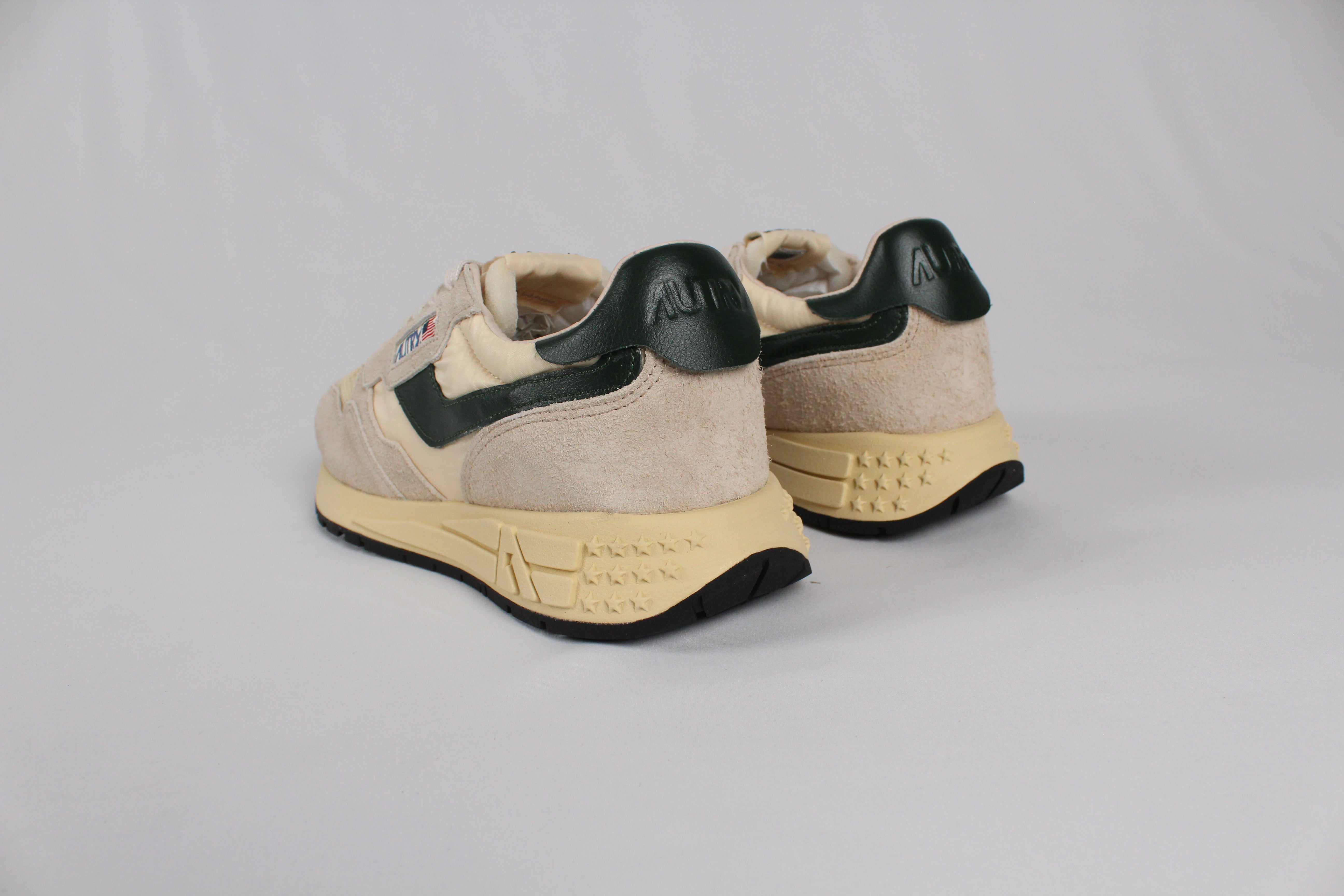 AI/SS25 WWLM-UT26 SNEAKERS REELWIND SUEDE/NET ECRU/MOUNT