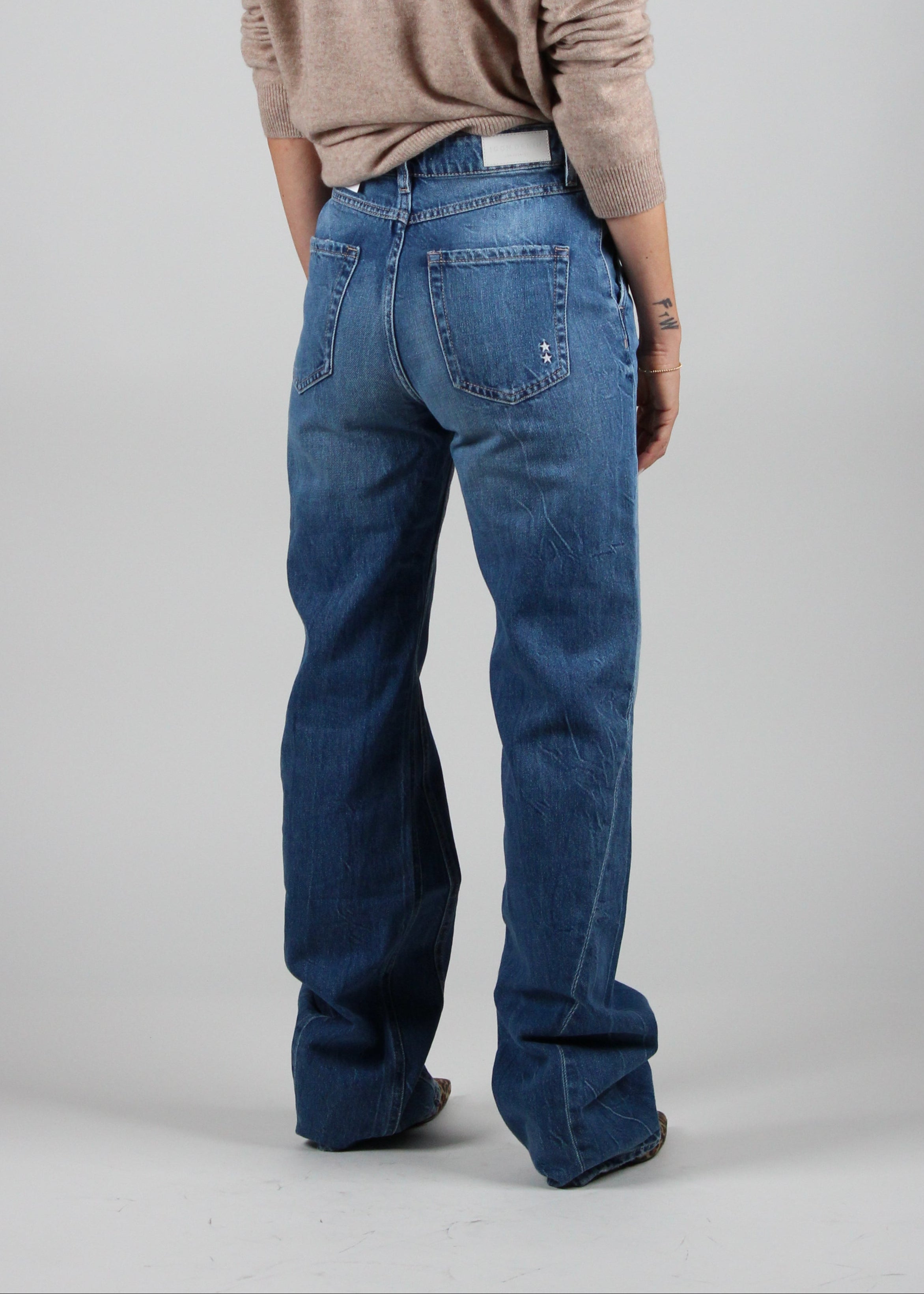 FW25-ID8730-ECL ANNIE - JEANS A GAMBA DRITTA DA DONNA COLORE ECLIPSE