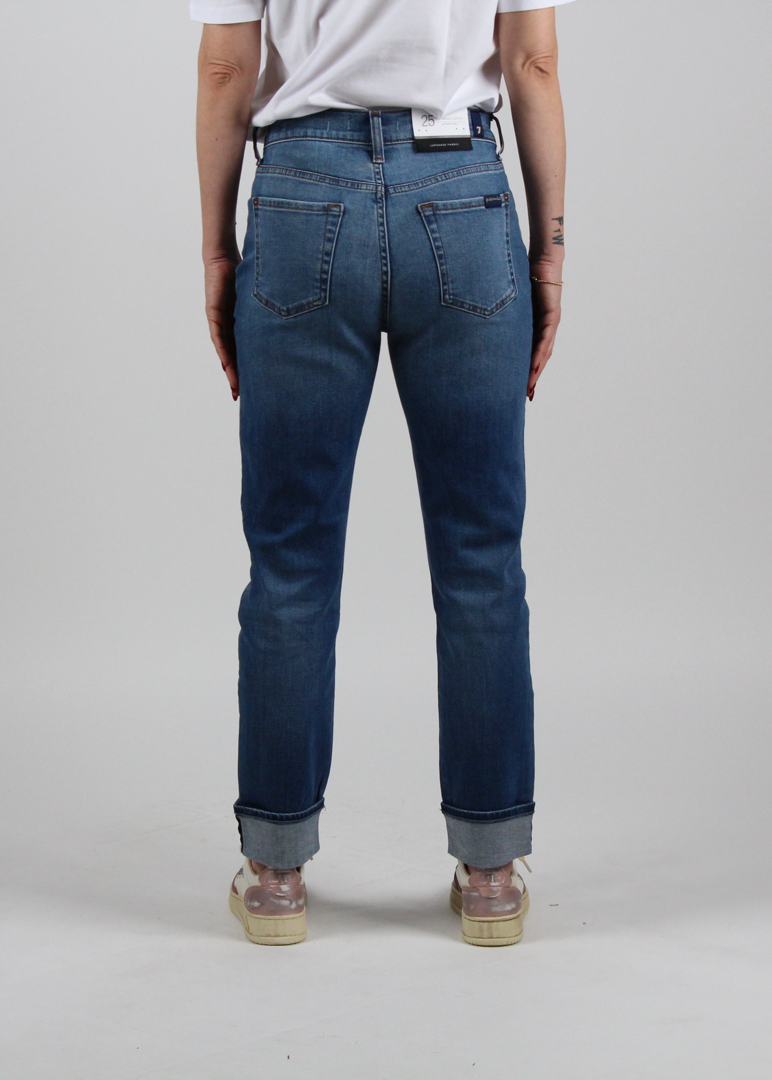 JSDT44A0GV JEANS BLU MID RELAXED SKINNY GROOVY