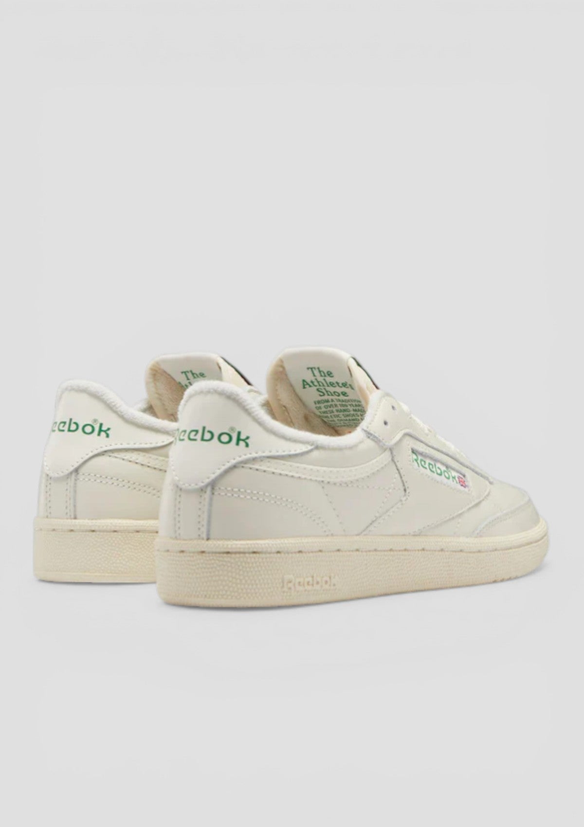 SS26-317 CLUB C 85 VINTAGE SNEAKERS UOMO BIANCA SPOILER BIANCO