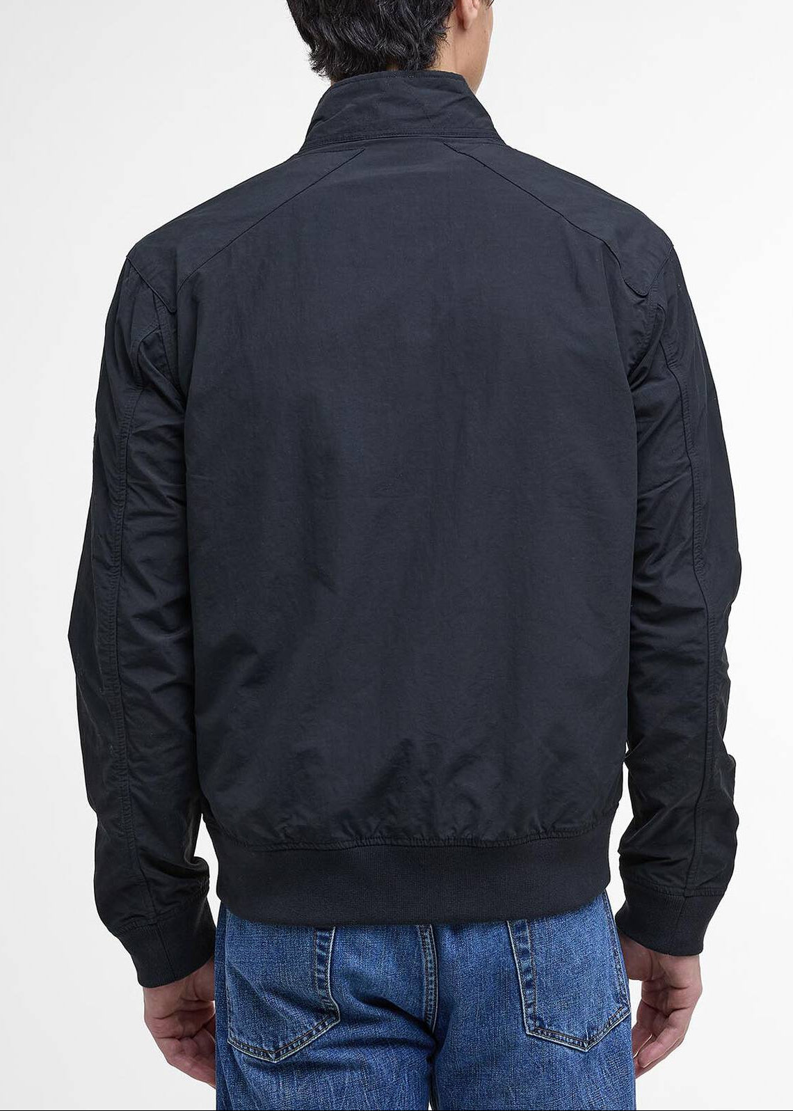 SS26-MCA0427 GIACCA UOMO INTERNATIONAL RECTIFIER HARRINGTON BLU NAVY