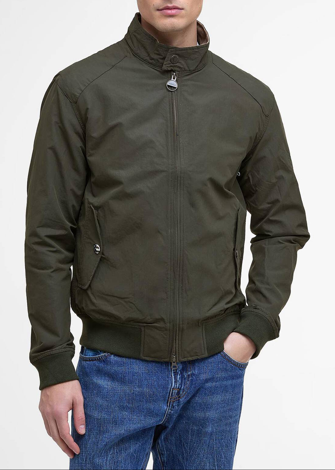 SS26-MCA0427 GIACCA UOMO INTERNATIONAL RECTIFIER HARRINGTON SAGE