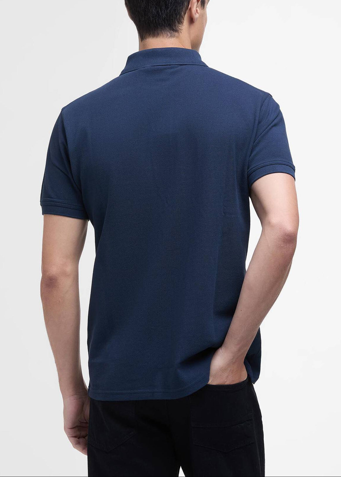 SS26-MML1318 POLO MANICA CORTA BLU NAVY