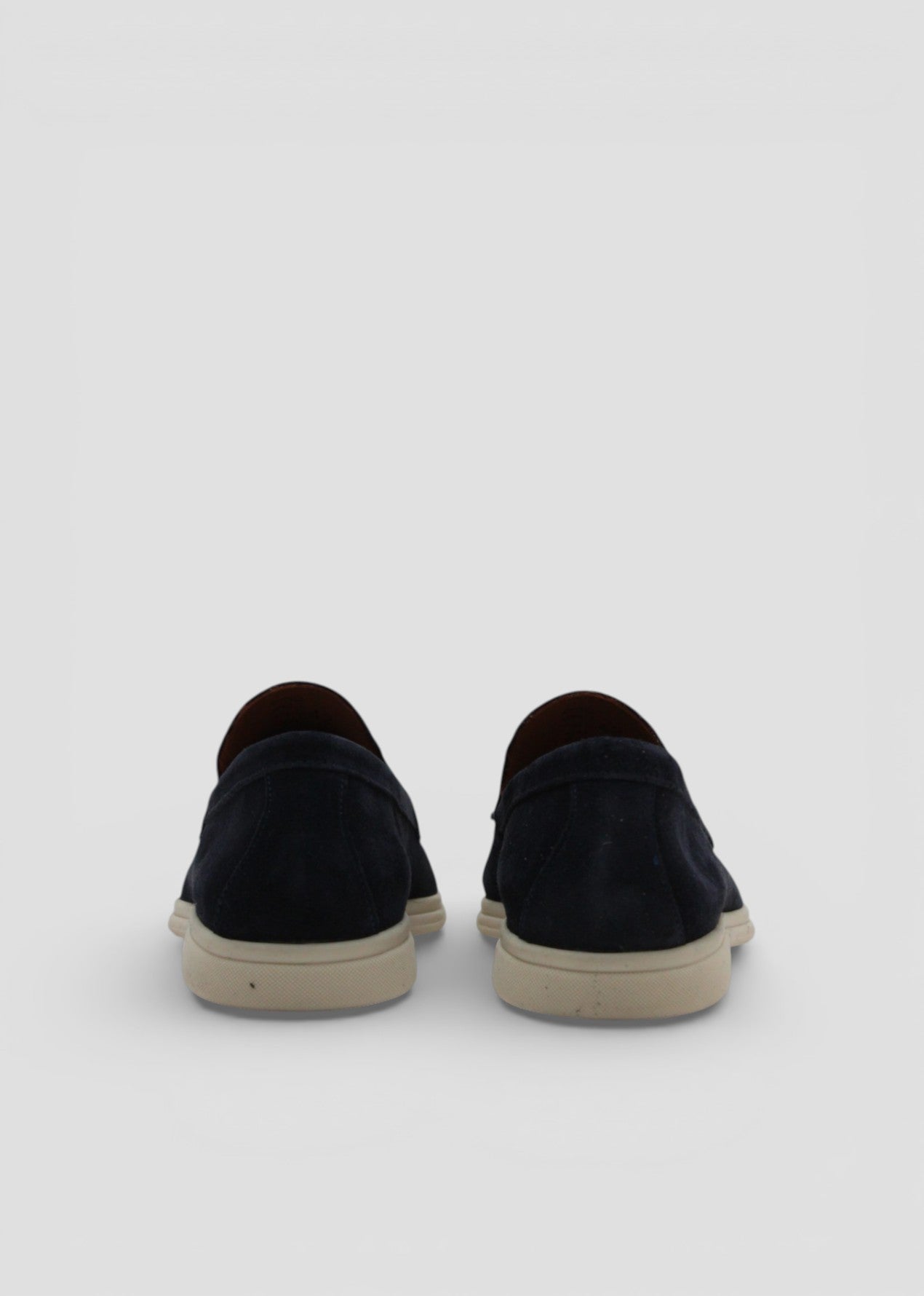 SS26-MOCASSINO UOMO IN CAMOSCIO BLU NOTTE