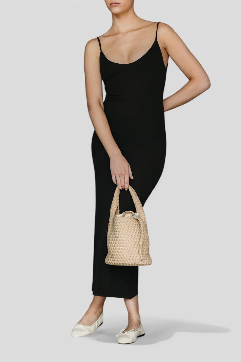 MRR18098.004 BORSA IN NEOPRENE BASKET COLORE BEAGE