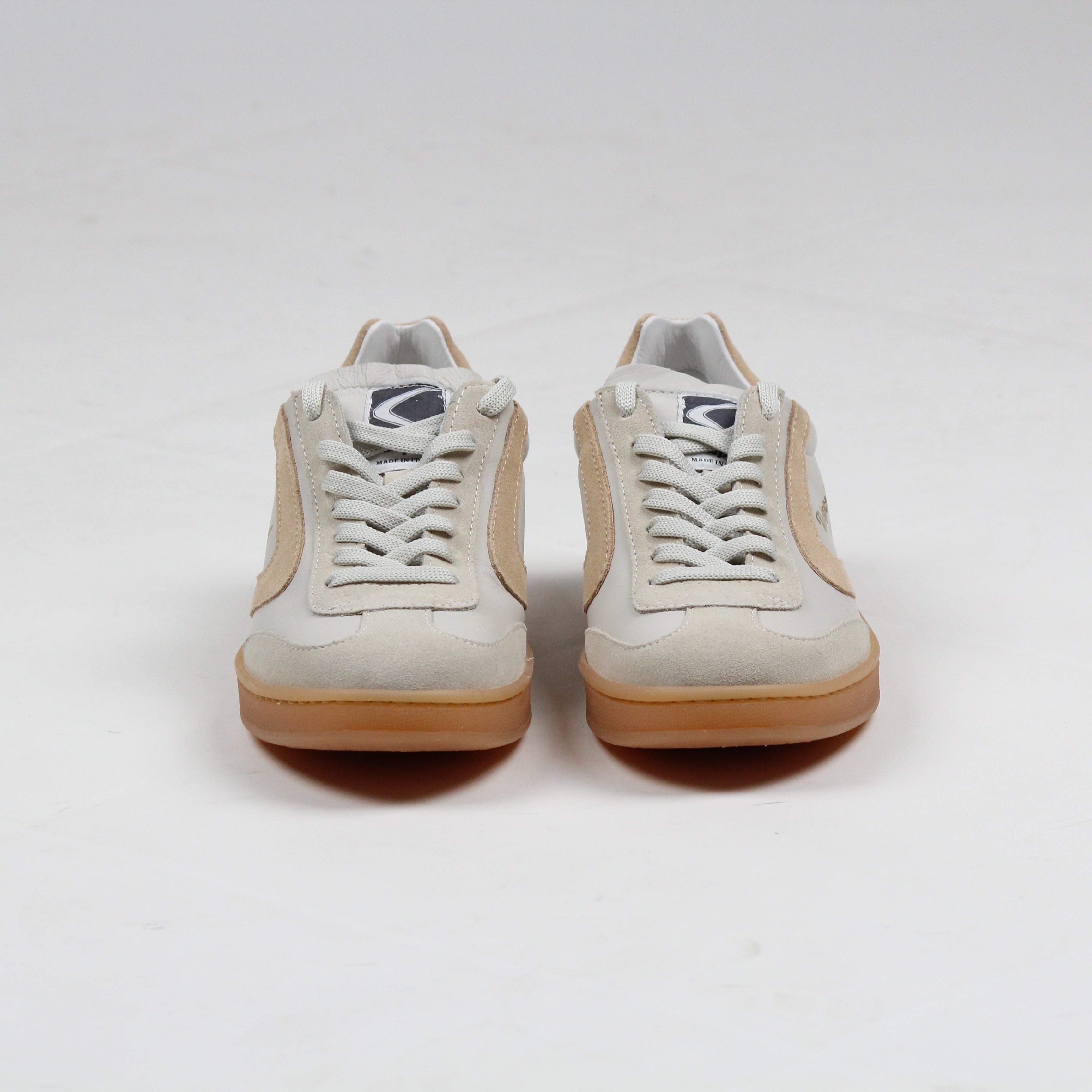 SS25 VO2686M OLIMPIA LEATHER SUEDE BIANCO CREMA