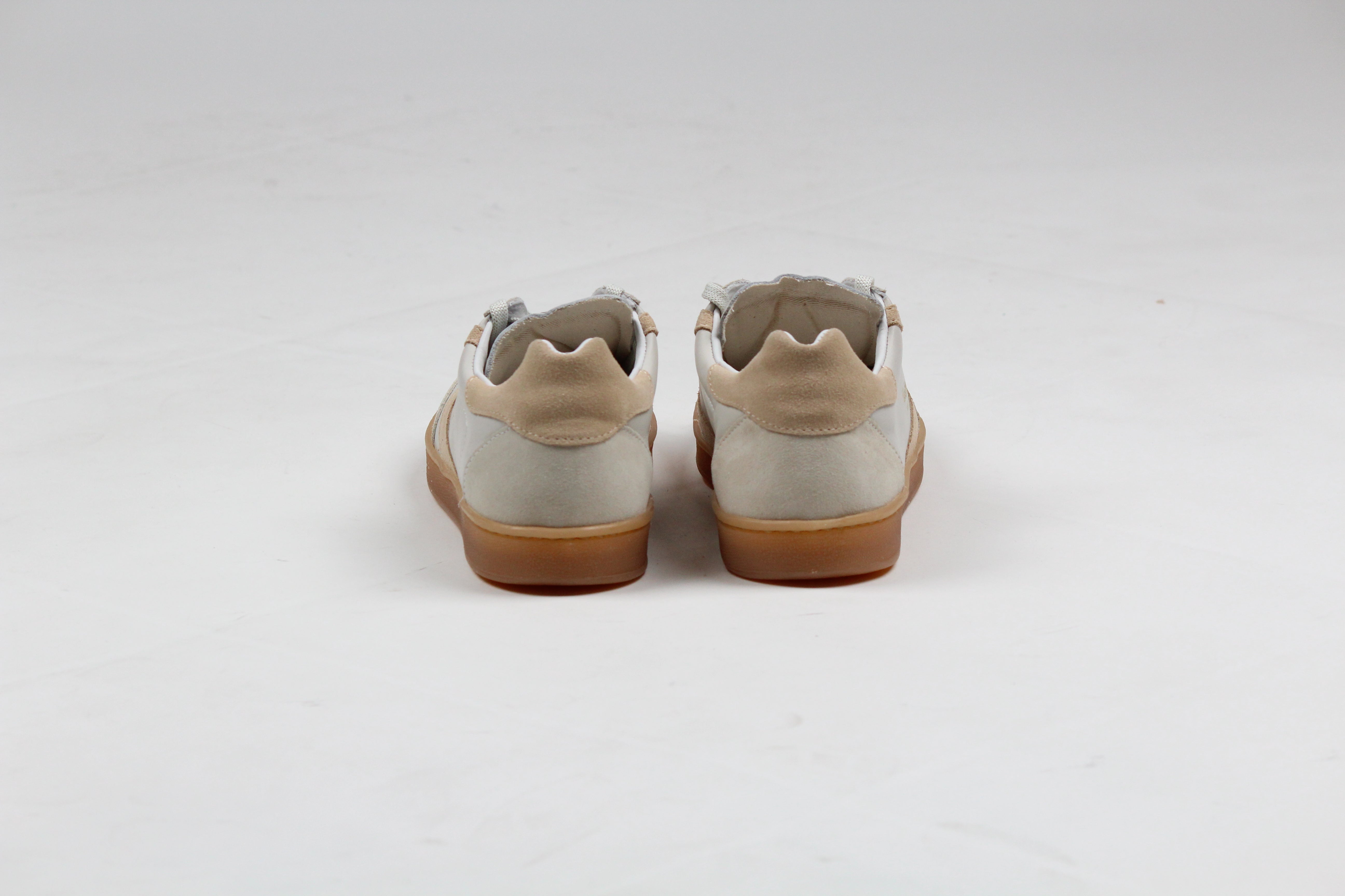 SS25 VO2686M OLIMPIA LEATHER SUEDE BIANCO CREMA