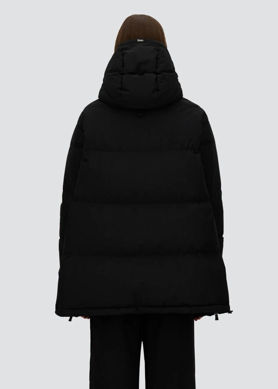 AI/SS25-PI002047D PIUMINO CORTO 2LAYERS COLORE NERO