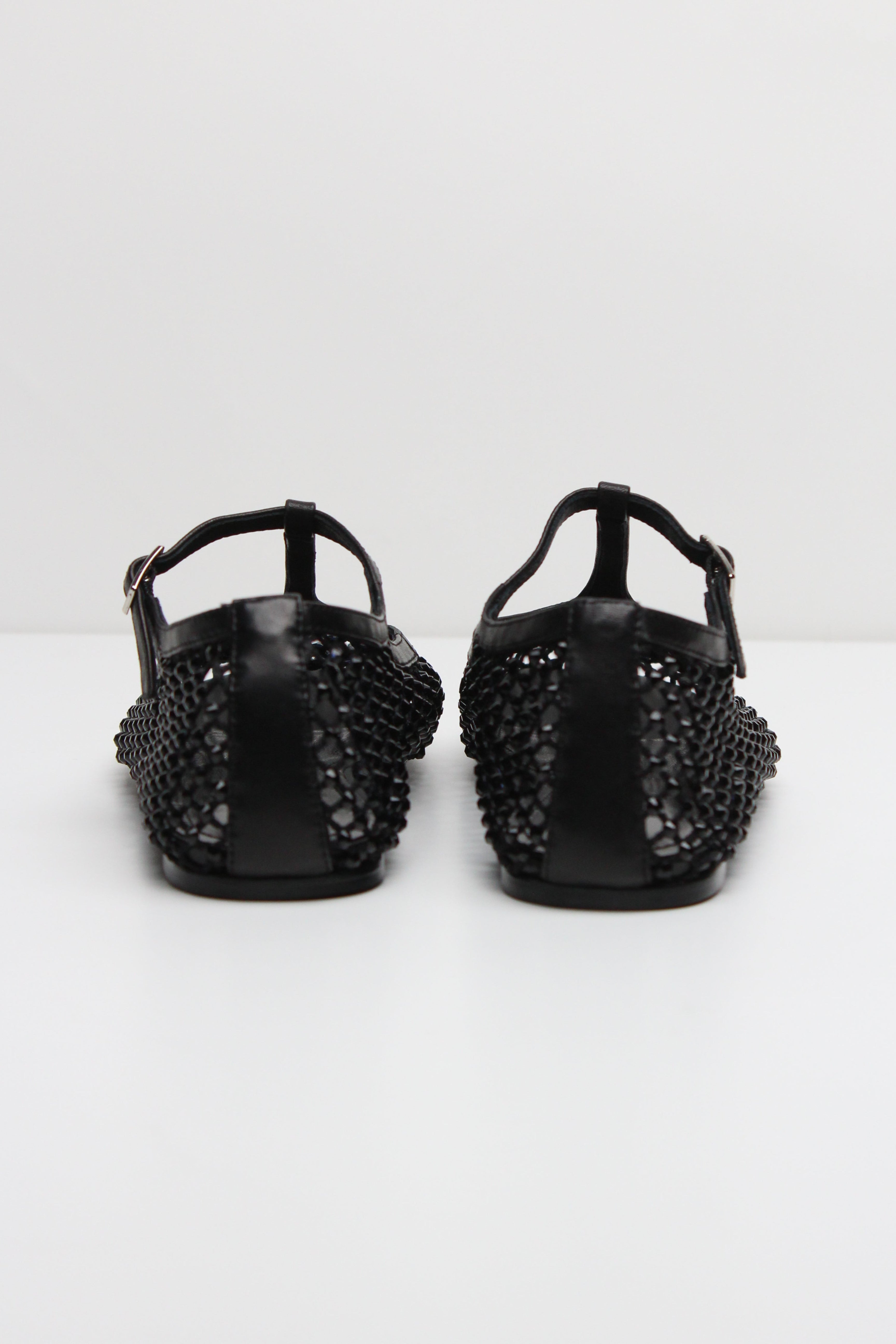 SS26-R33 ASTRA BALLERINA STRASS NERO