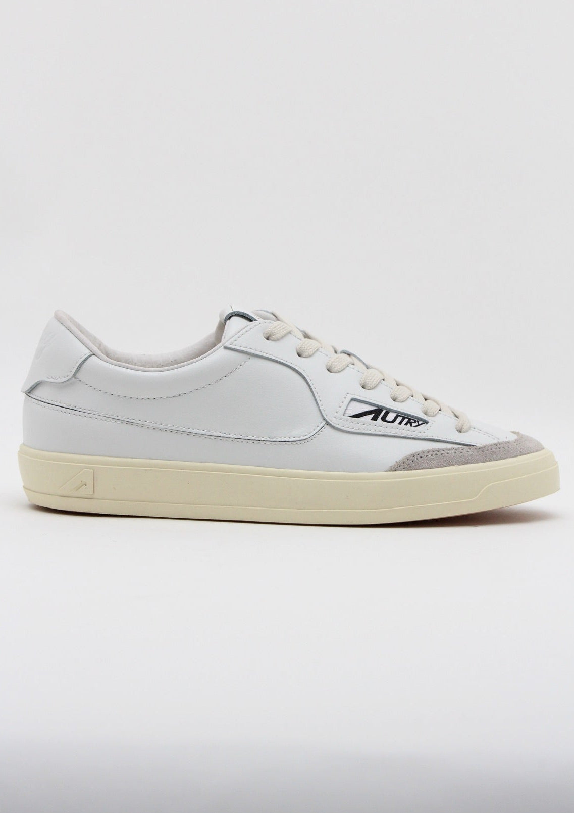 SCLMUK01 WINDSCAPE SNEAKERS UOMO IN PELLE BIANCA