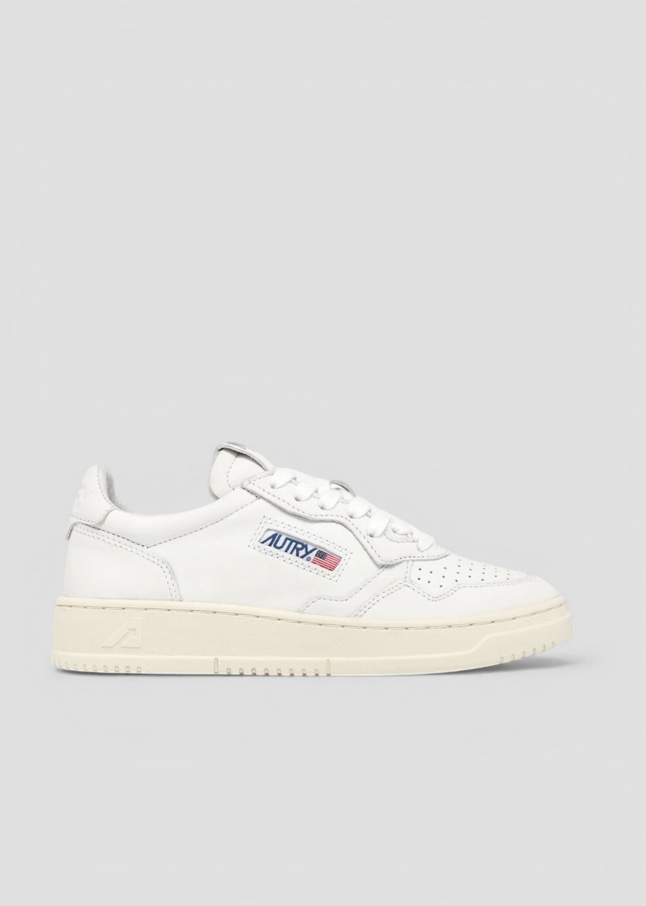 SNEAKERS AULW-GG04 MEDALIST LOW IN PELLE BIANCA