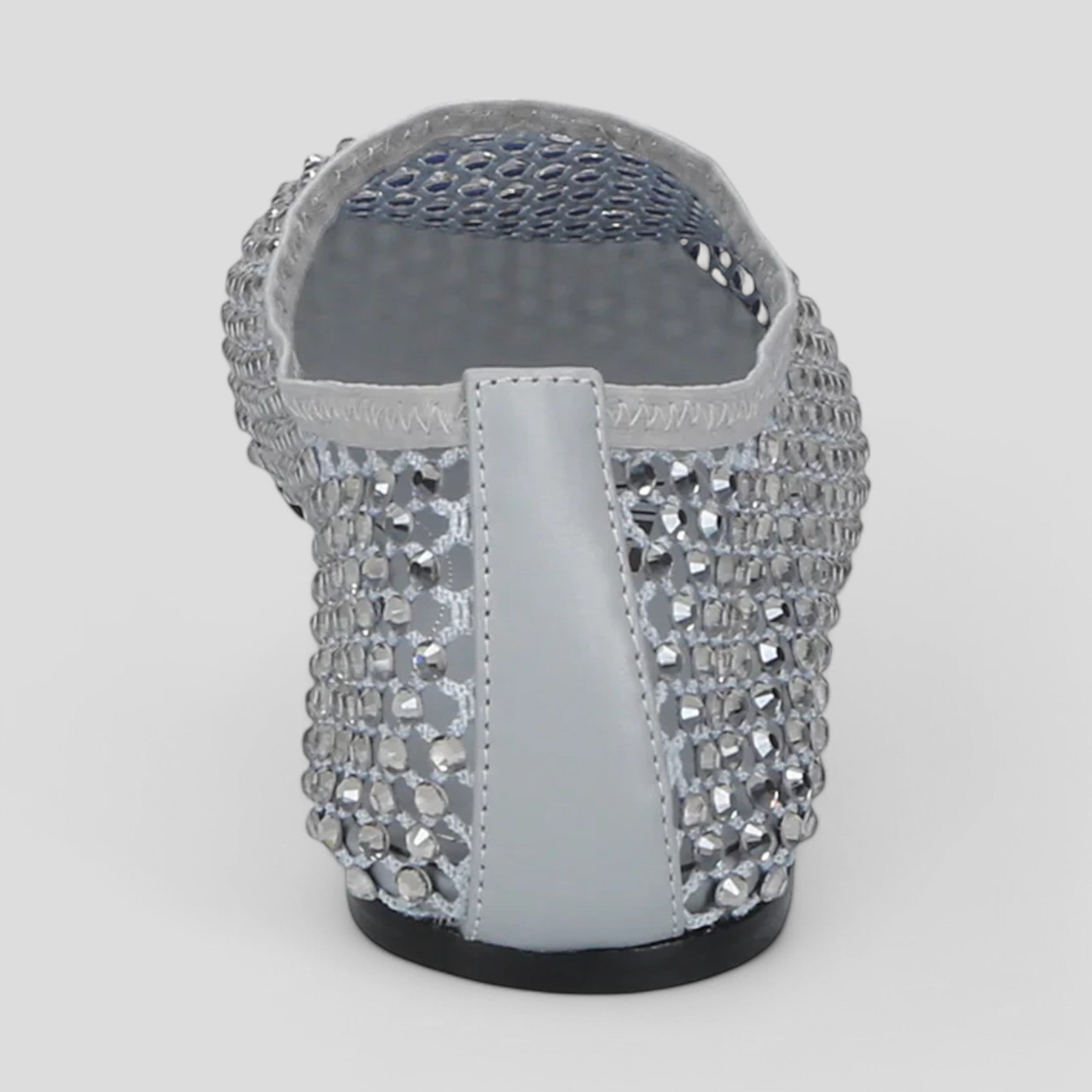 R11 DOLLY BIJOUX BALLERINA GREY ALL OVER STRASS