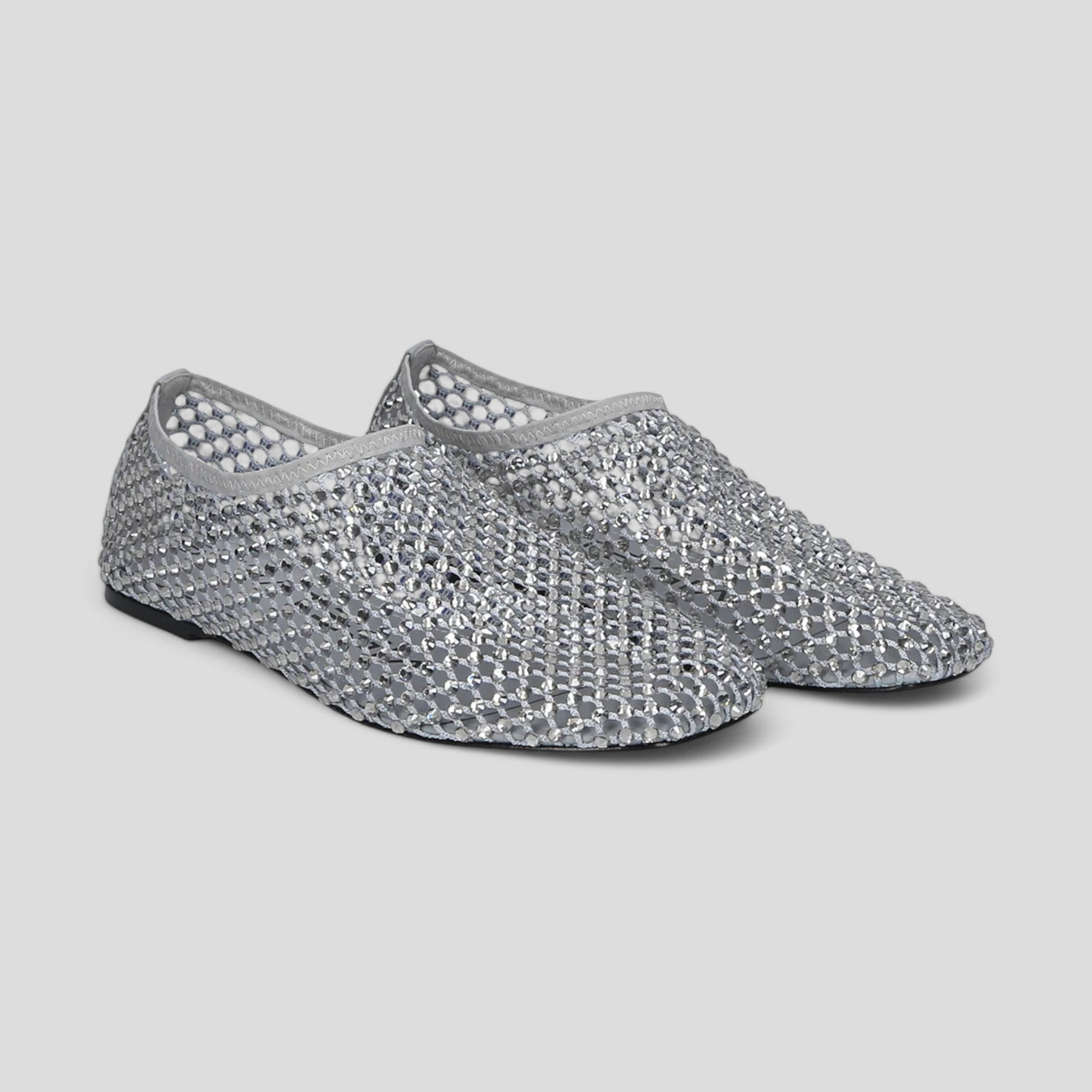 R11 DOLLY BIJOUX BALLERINA GREY ALL OVER STRASS