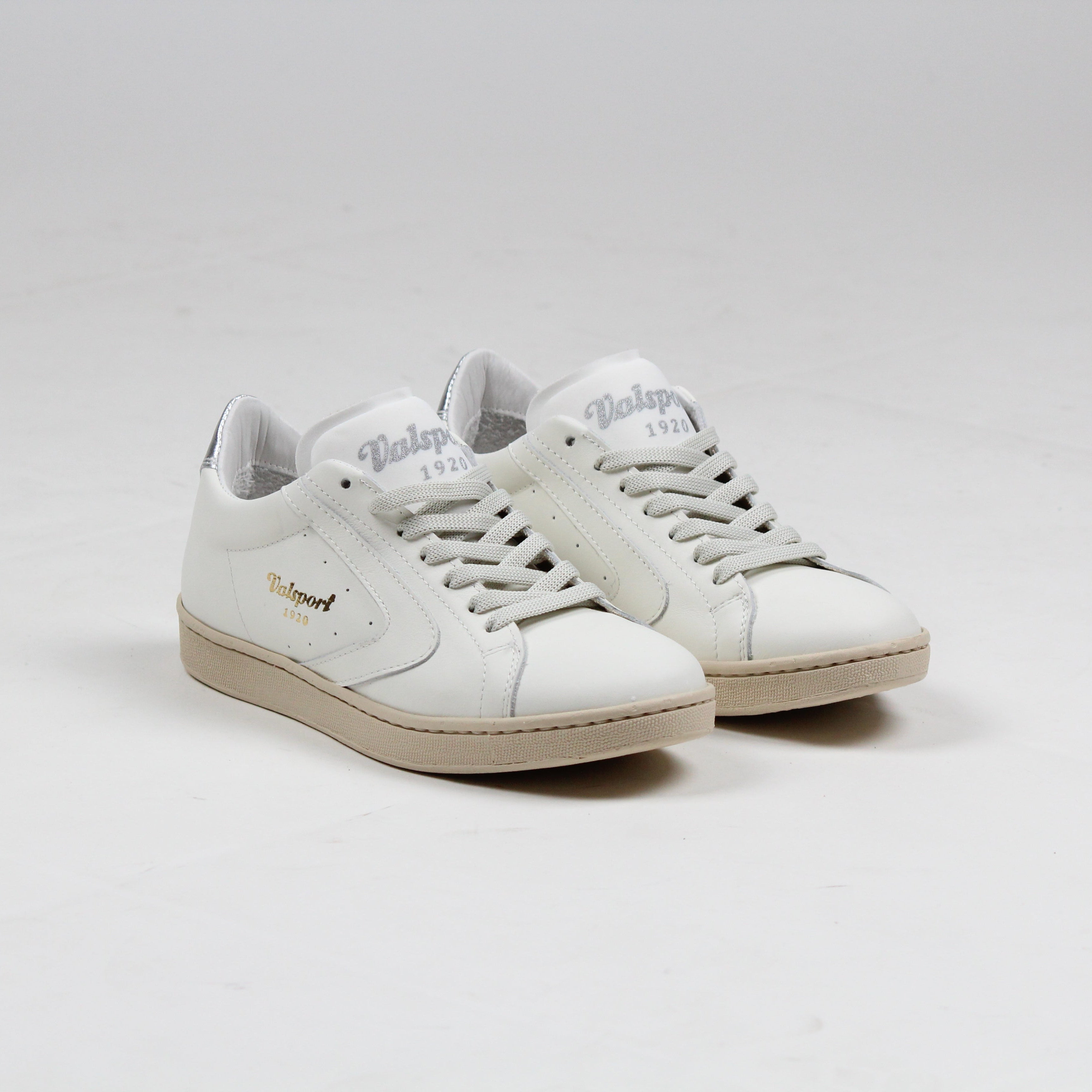 SS25 VT2674W TOURNAMENT PADDED TONGUE BIANCO ARGENTO S/CREMINO