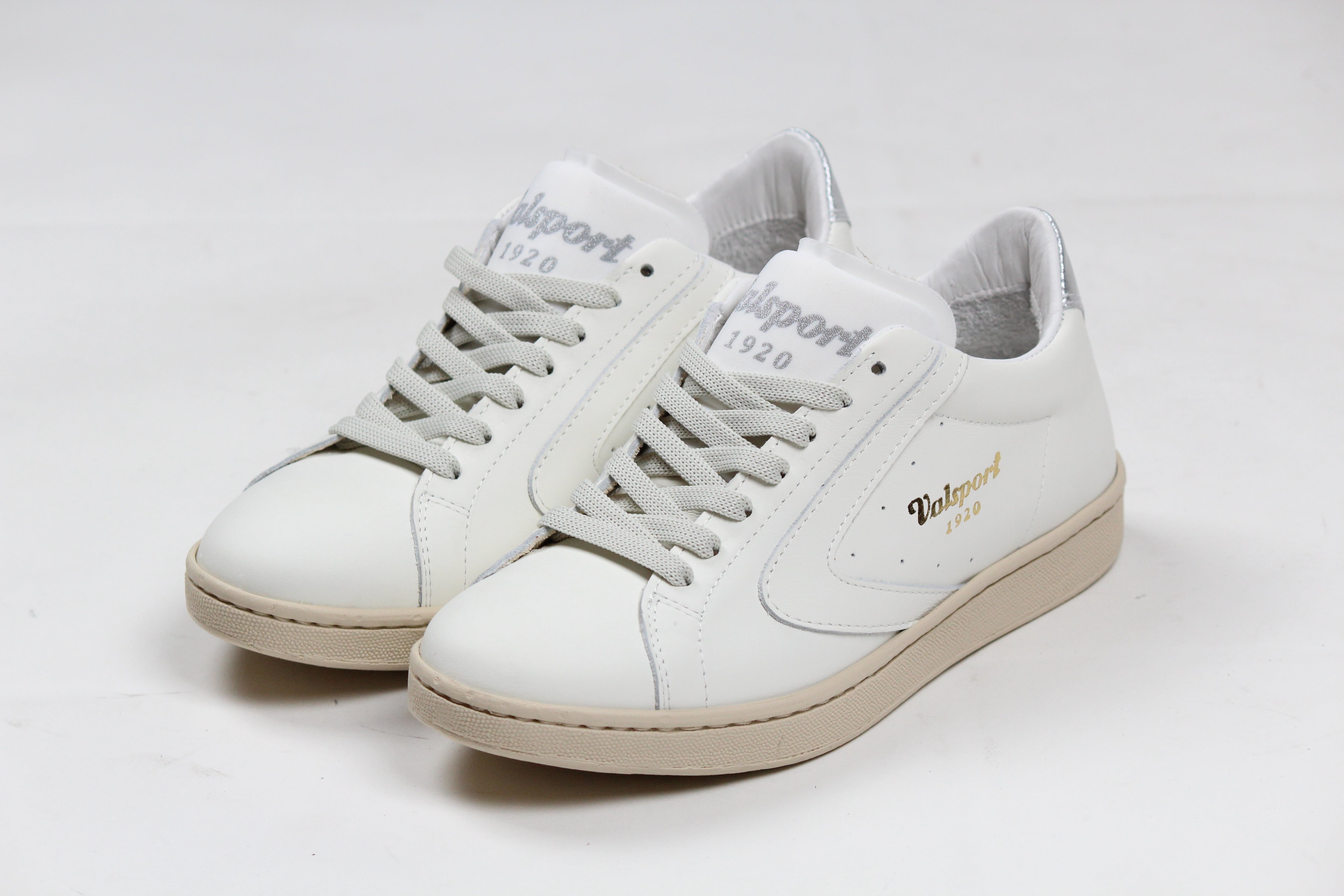 SS25 VT2674W TOURNAMENT PADDED TONGUE BIANCO ARGENTO S/CREMINO