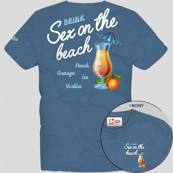 TSHM001-02464H TSHIRT MAN -DRINK BEACH 33
