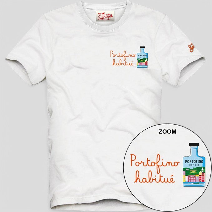 TSHM001-05651H TSHIRT MAN -PORTOFINO GIN HABITUE 01N EMB