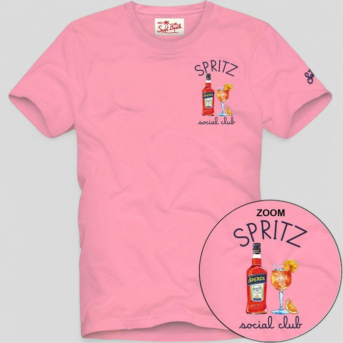 TSHM001-02293H TSHIRT MAN -SOCIAL SPRITZ 23 EMB