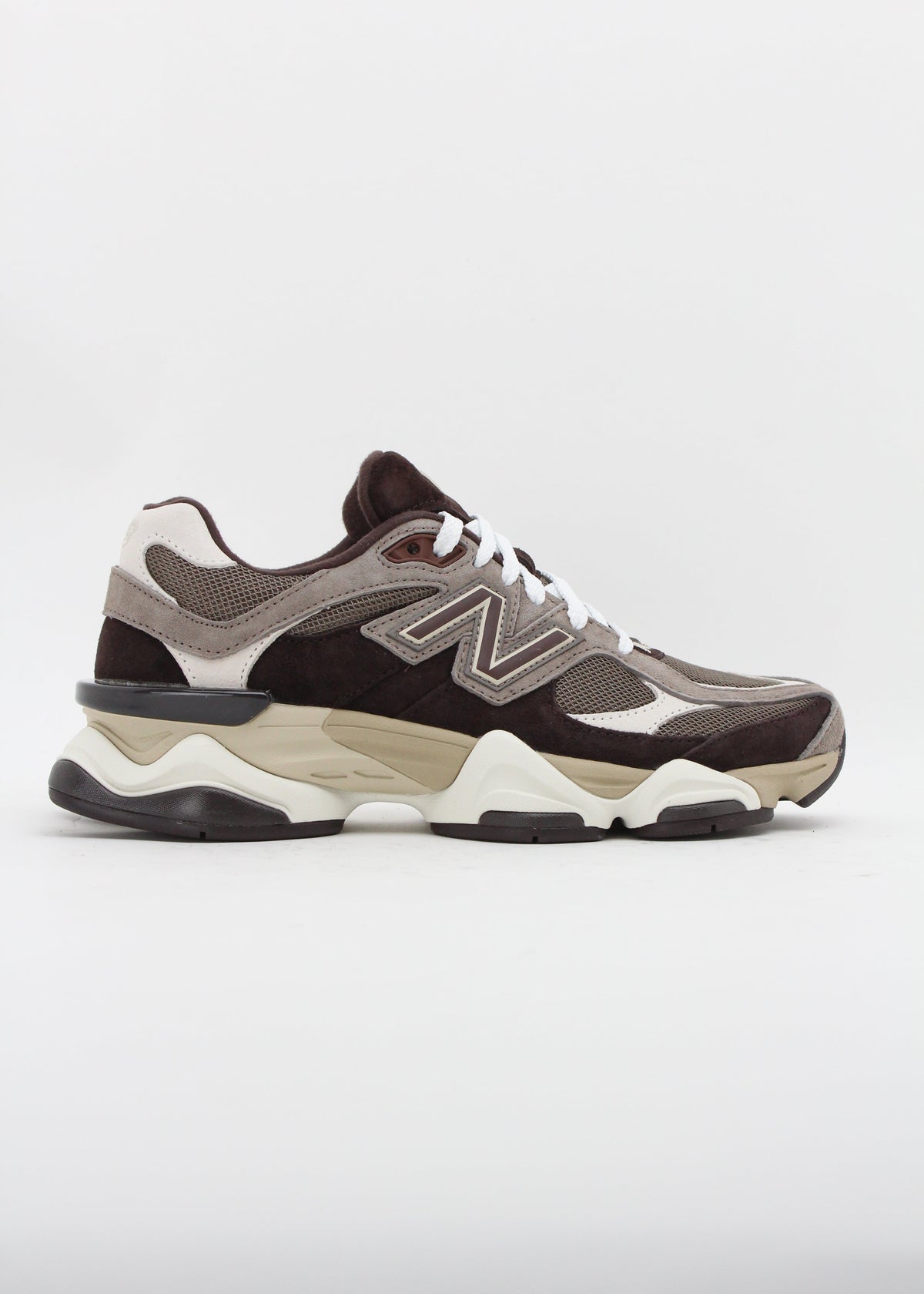 U90601BV SNEAKERS UNISEX TIER 2 SUEDE MESH BROWN-CREAM