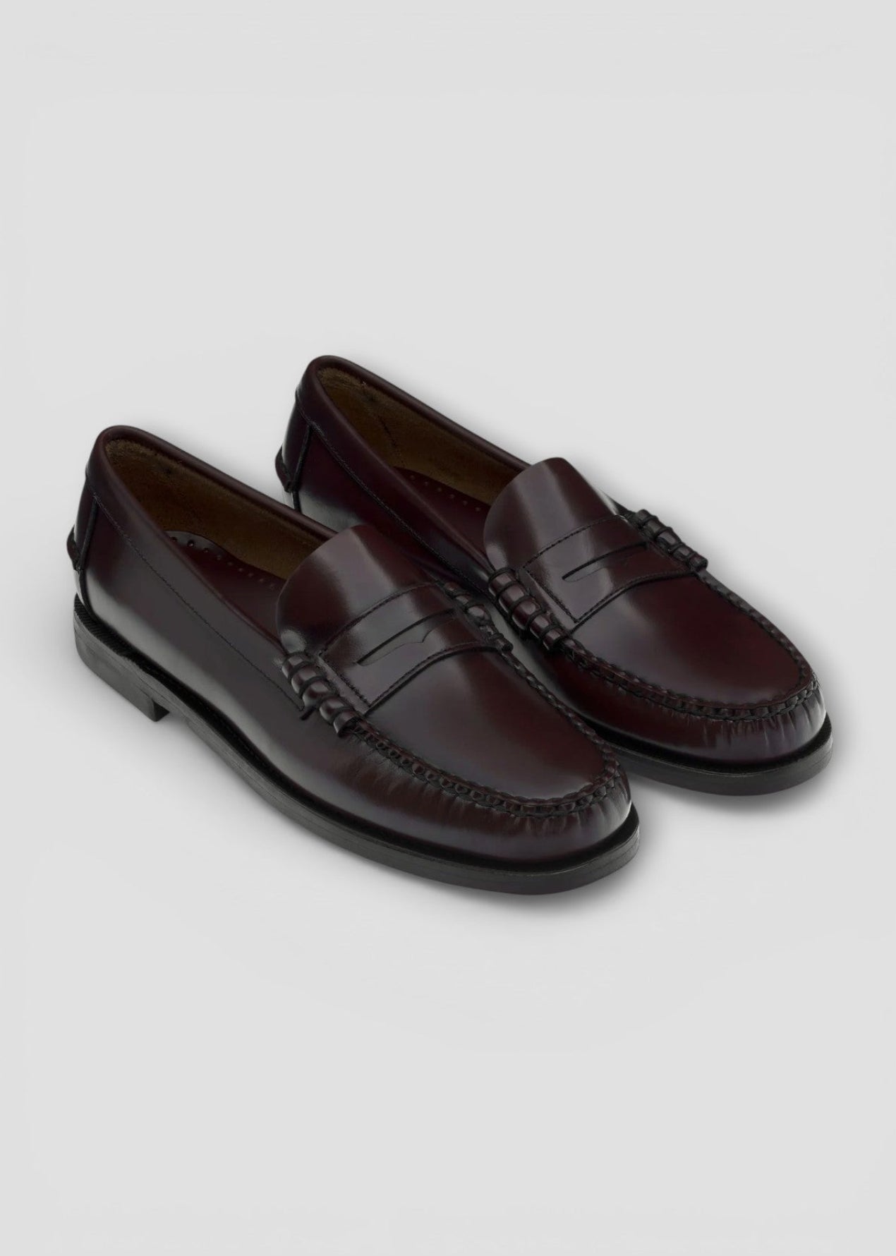 SS26-903 MOCASSINO CLASSIC DAN UOMO COLORE BROWN BURGUNDY-BRO
